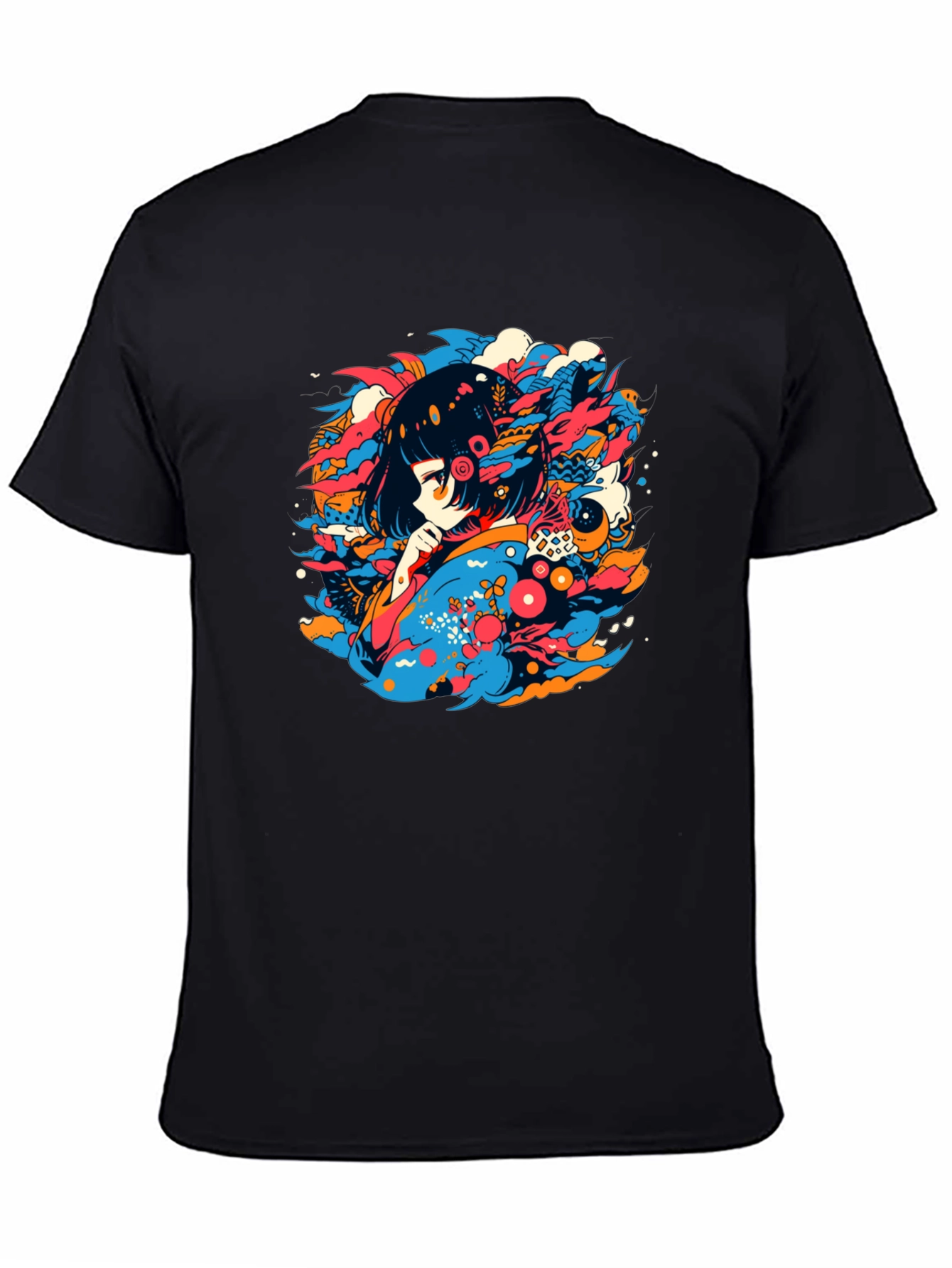 Anime Girl Graphic Tee - Unique Streetwear - 4