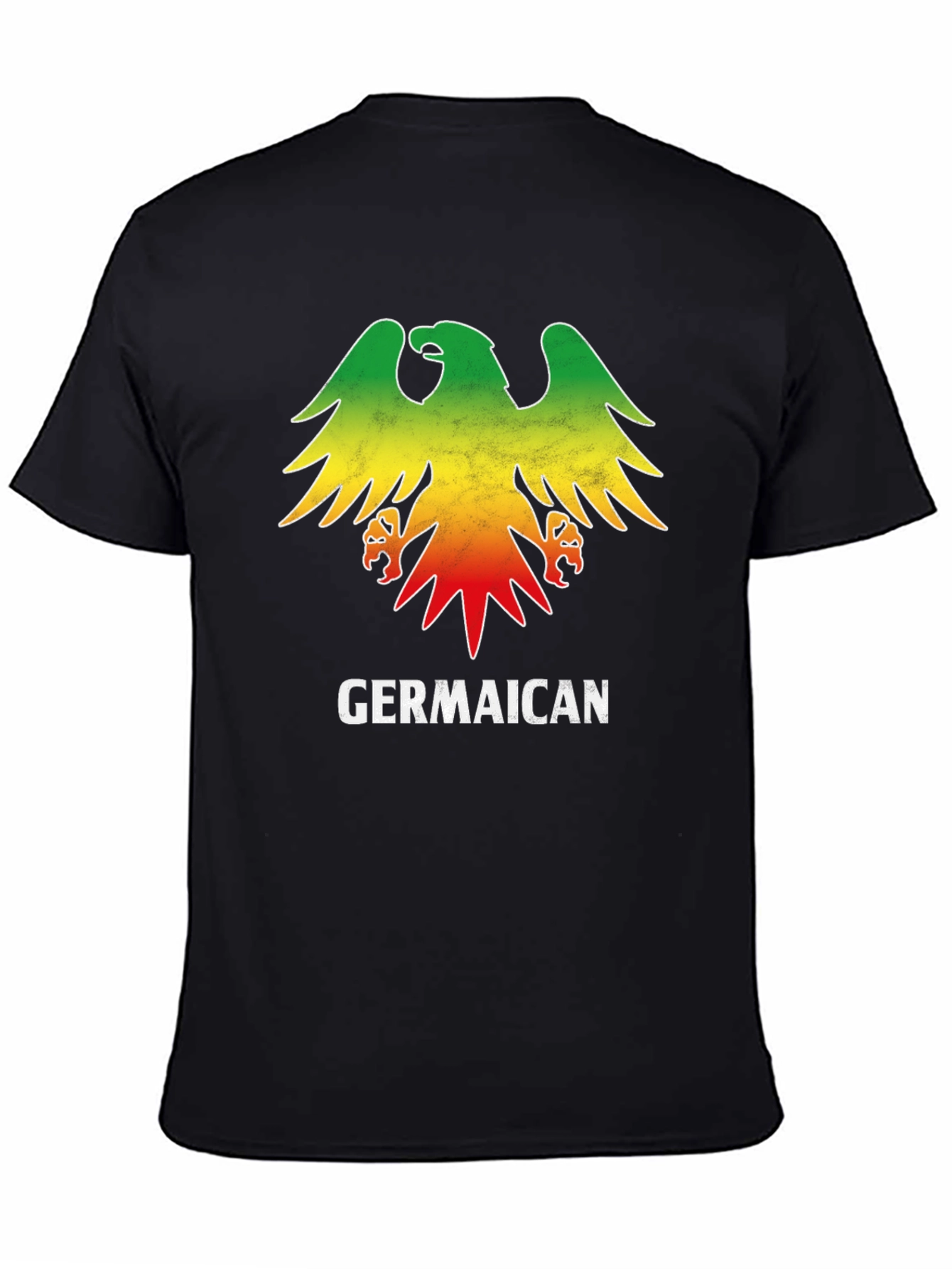Germaican Rasta Eagle T-Shirt - 4