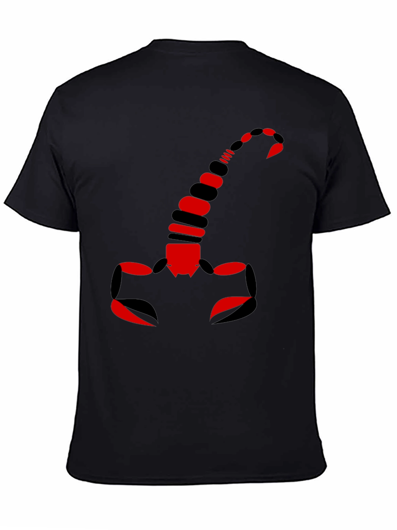 Black Scorpion Graphic Tee - Black Crew Neck view 4