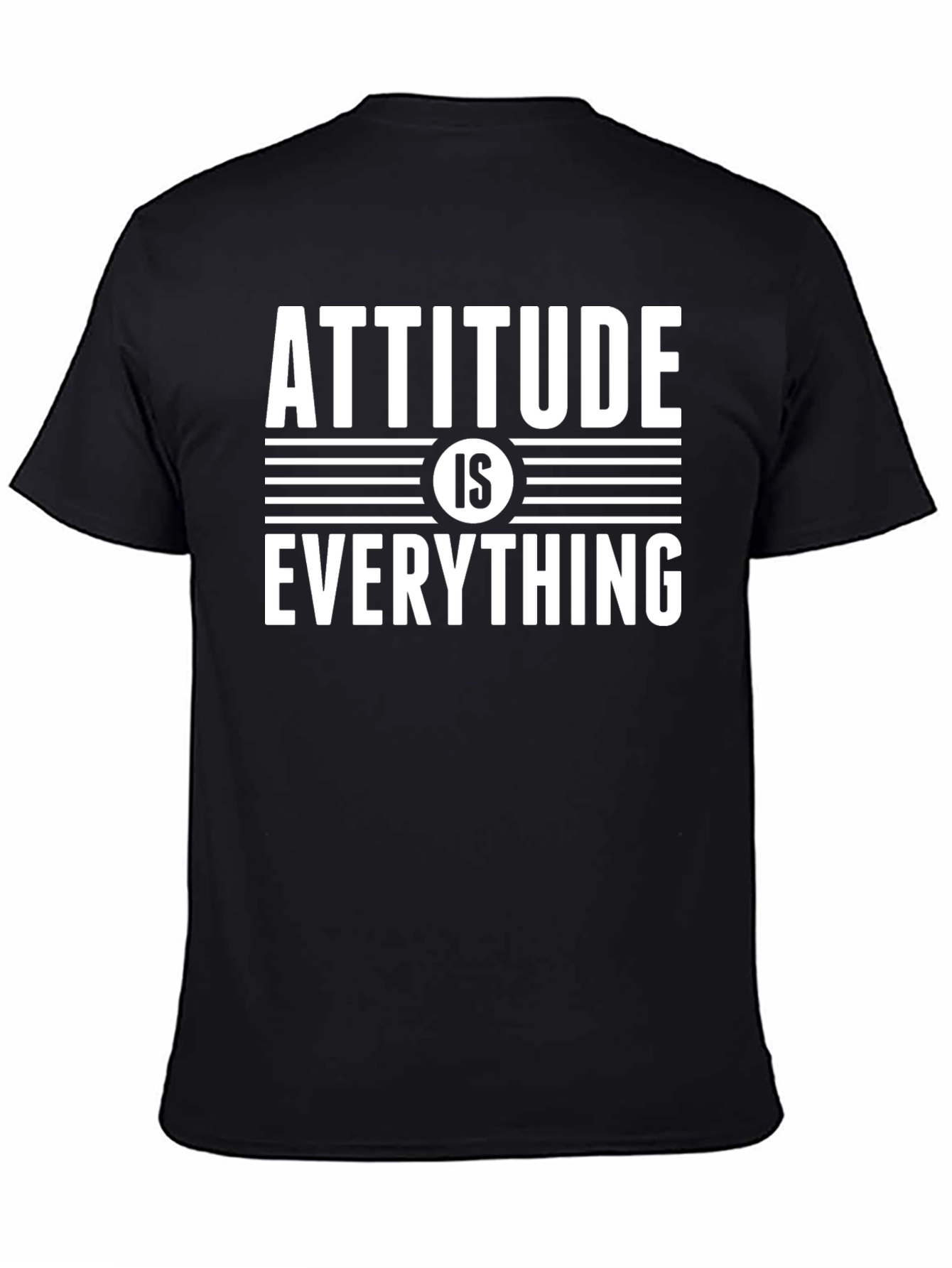 Black Attitude is Everything Graphic Tee view 4
