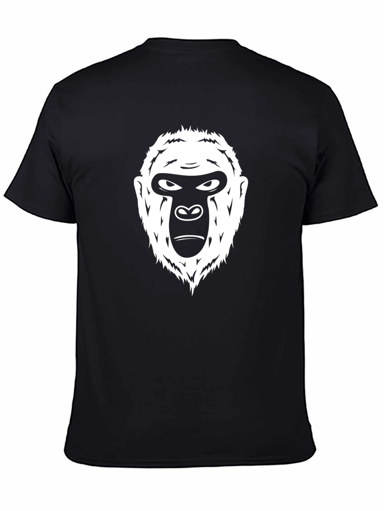 Black Black Gorilla Graphic T-Shirt view 4