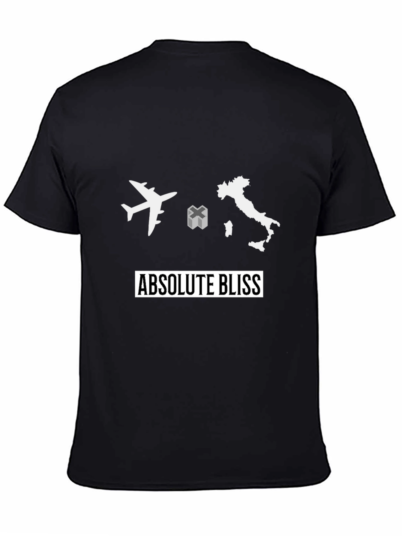 Black Absolute Bliss Travel T-Shirt view 4