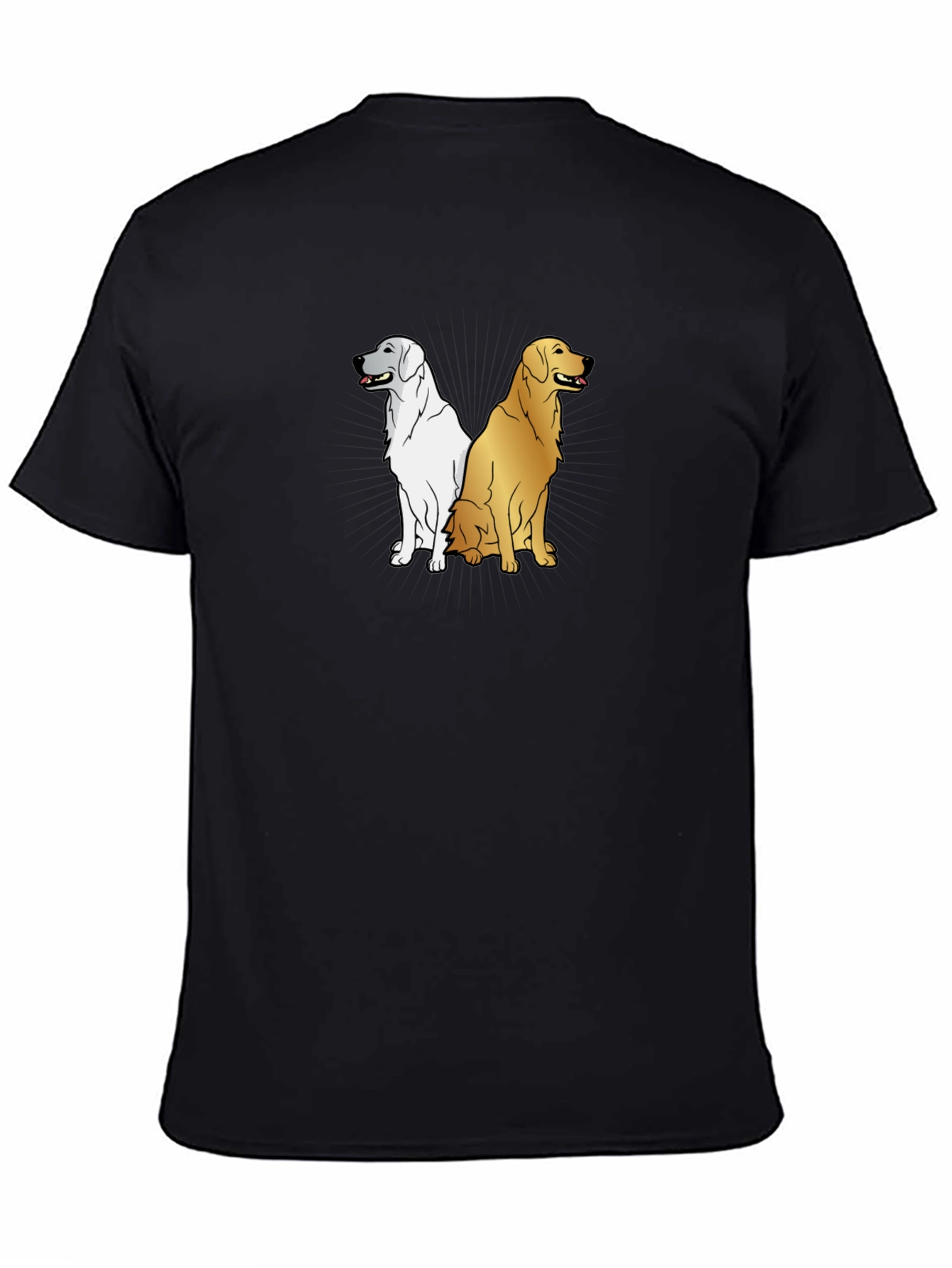 Black Dog Graphic Black T-Shirt view 4