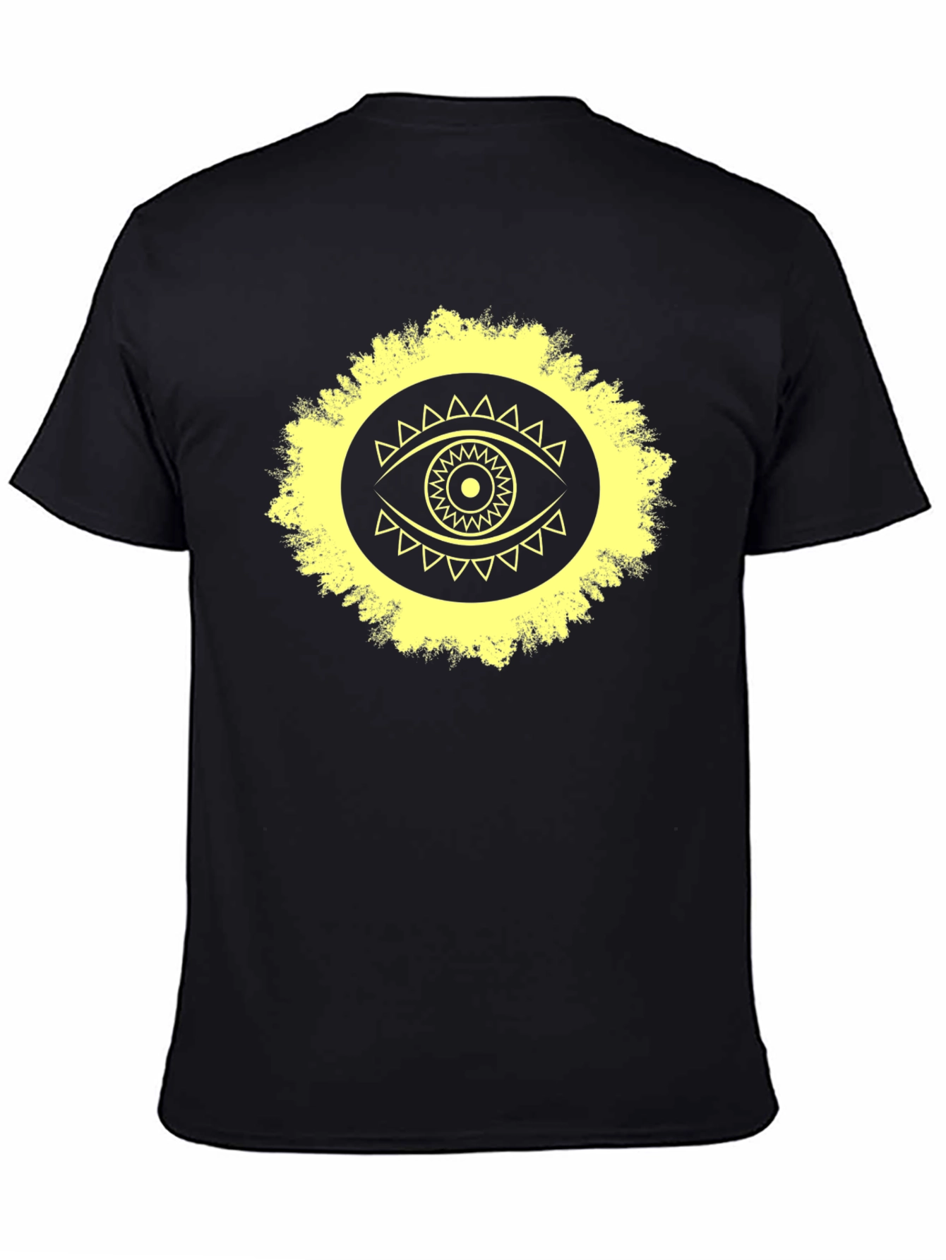 Black Eye Graphic Black T-Shirt view 4