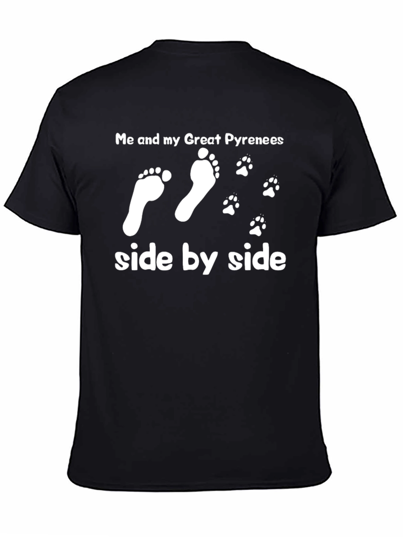 Great Pyrenees T-Shirt: Me and My Dog Side by Side - 4
