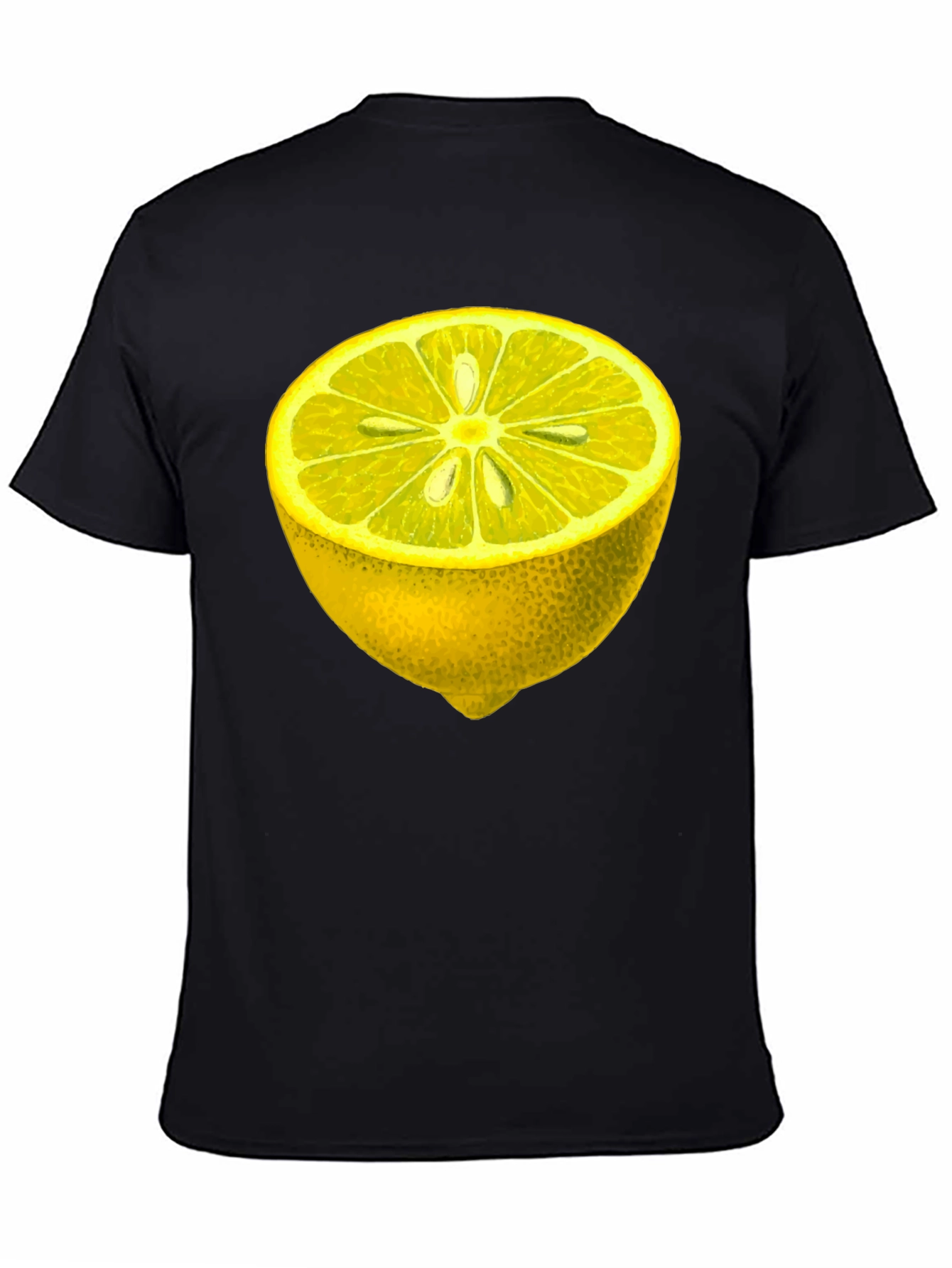 Black Lemon Graphic Tee - Fresh & Fun Style view 4