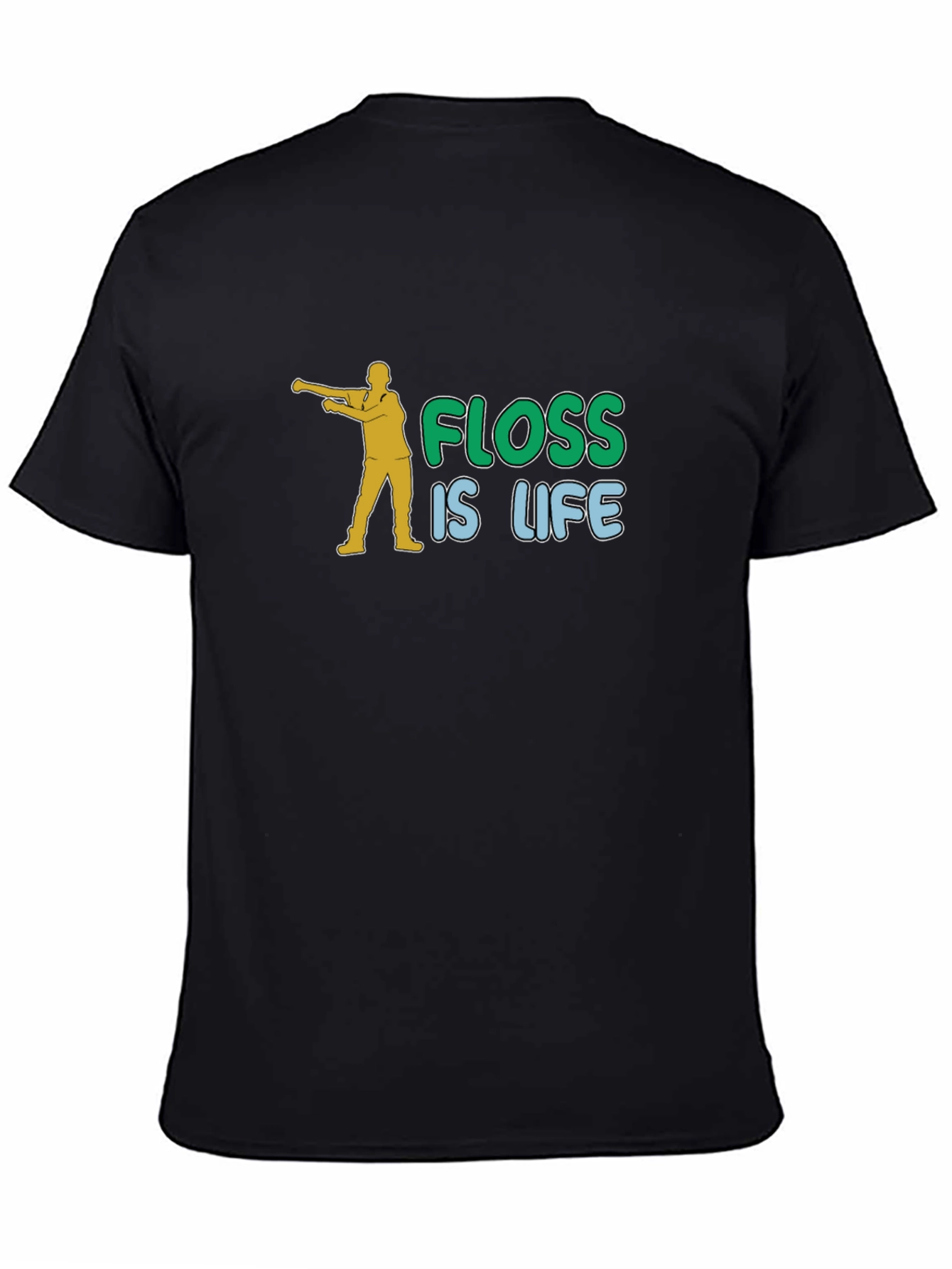 Black Floss Is Life Graphic T-Shirt view 4