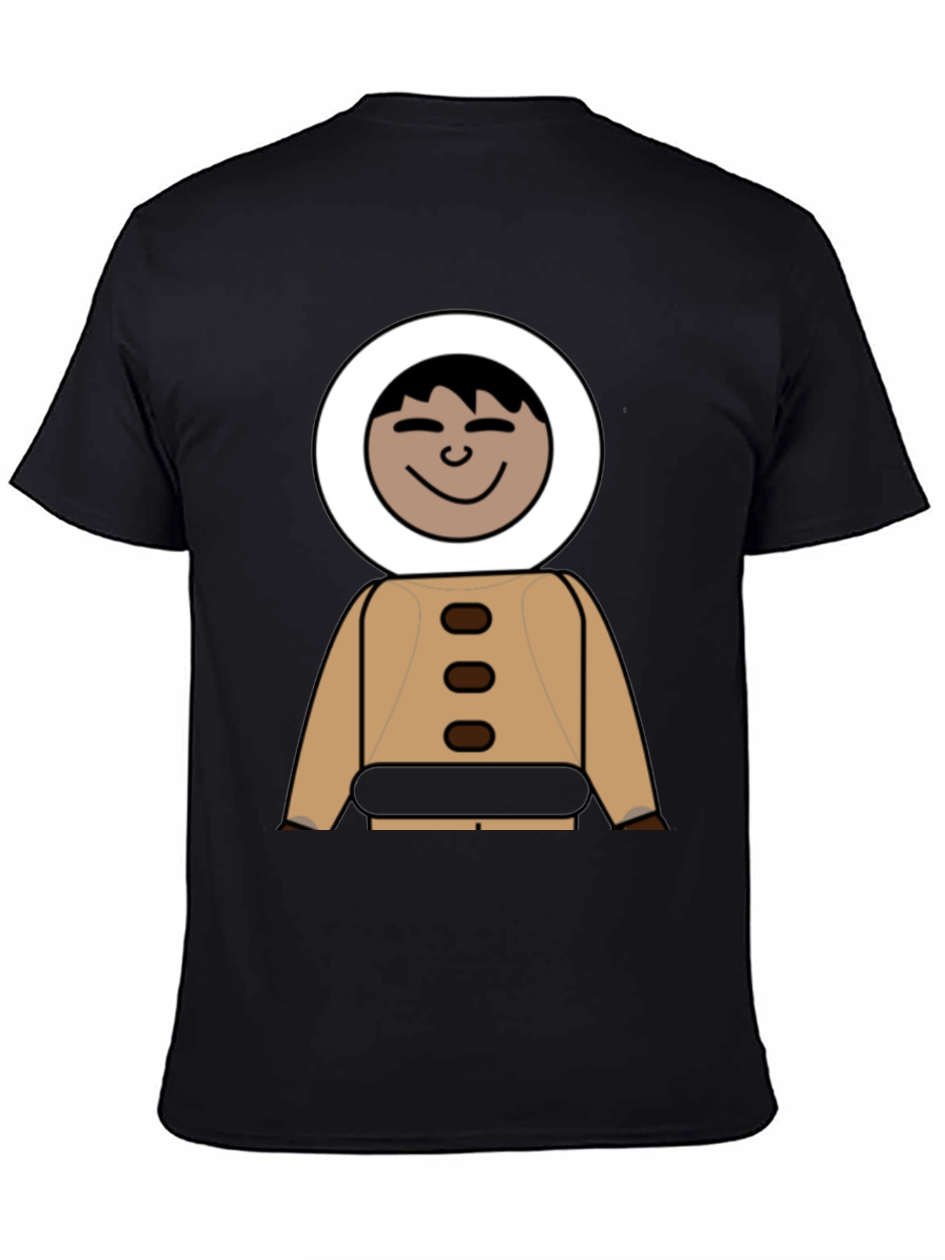 Cartoon Eskimo Outfit Graphic Tee - 4