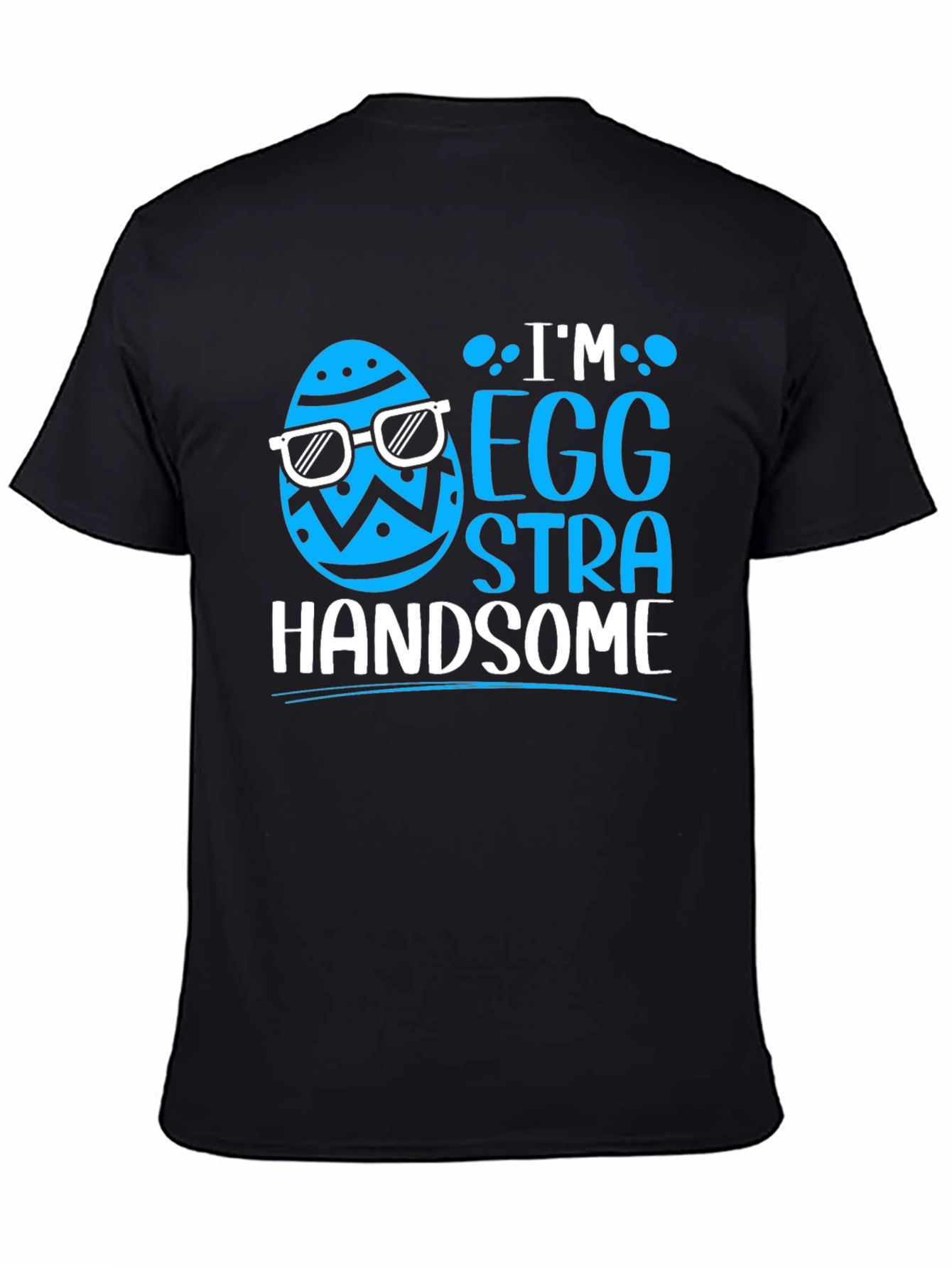 Camiseta Hombre "Egg-Stra Handsome" Pascua