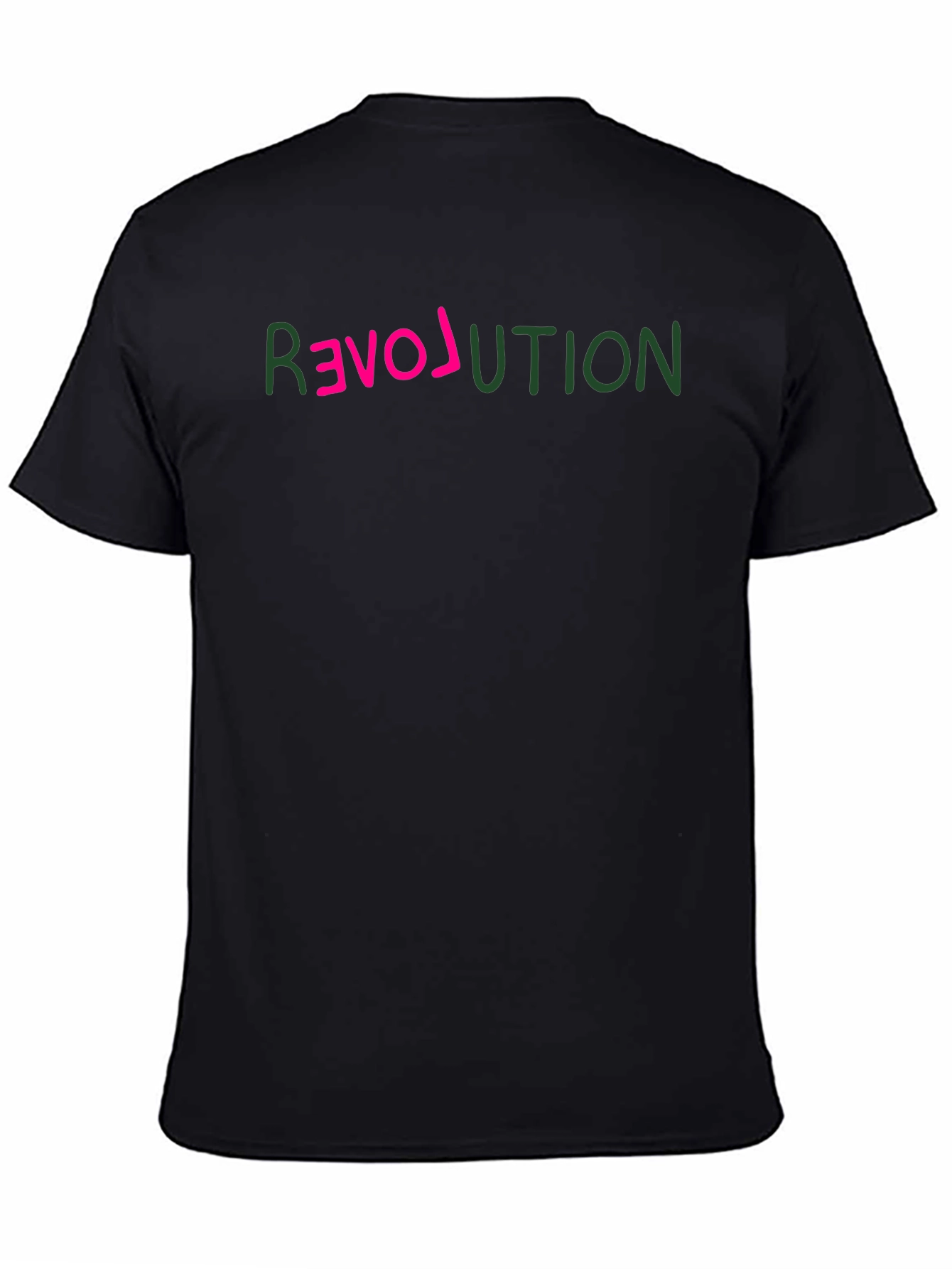 Black Revolution T-Shirt: Stylish Graphic Tee view 4