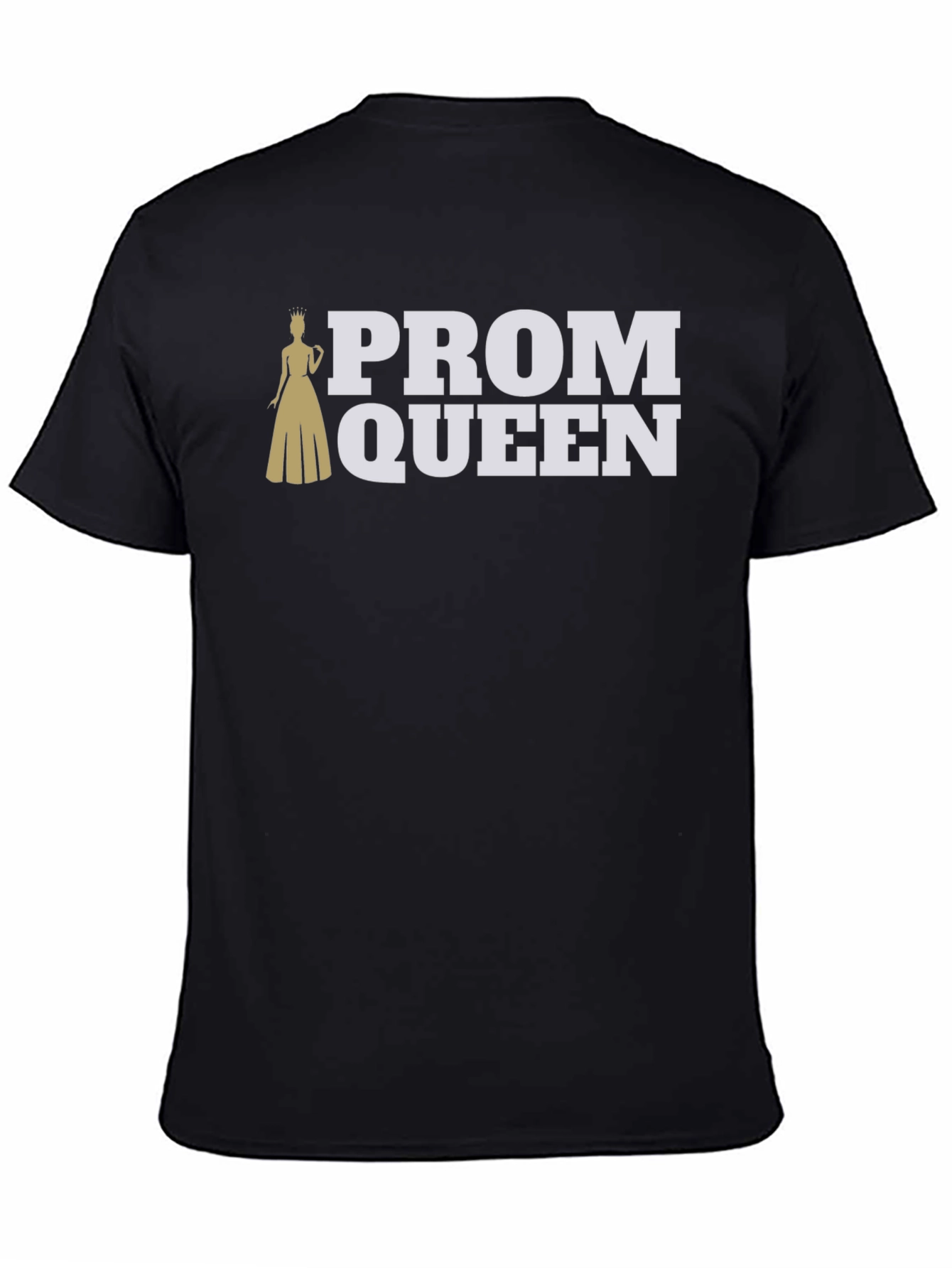 Black Prom Queen Graphic Tee - Black T-Shirt view 4