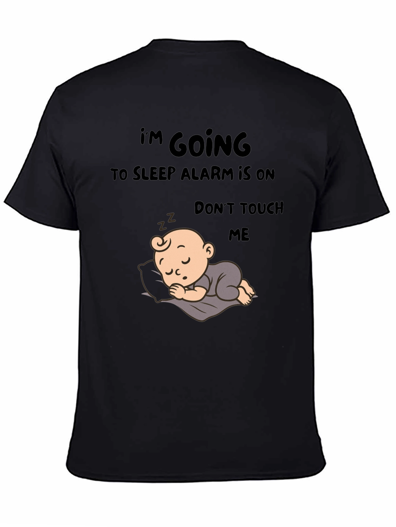 I'm Going to Sleep T-Shirt with Baby Design - 4