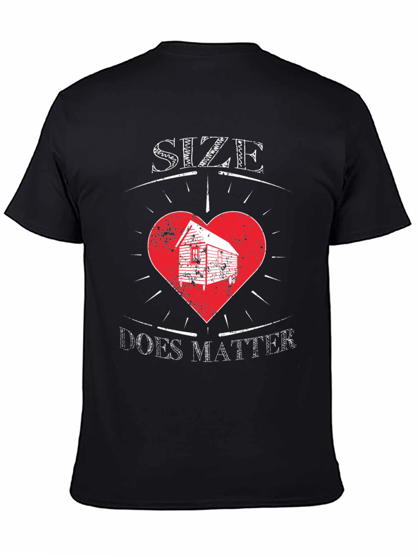 Black Size Does Matter T-Shirt view 4