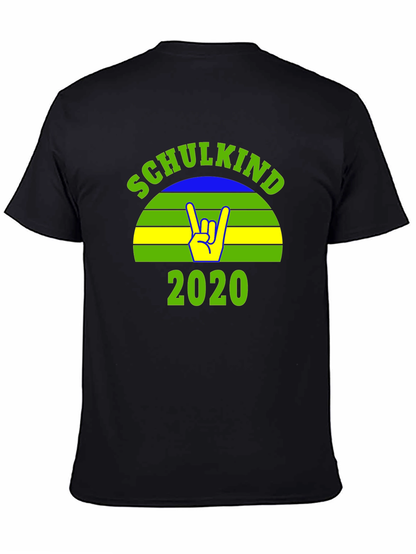 Black Schulkind 2020 Graphic T-Shirt view 4