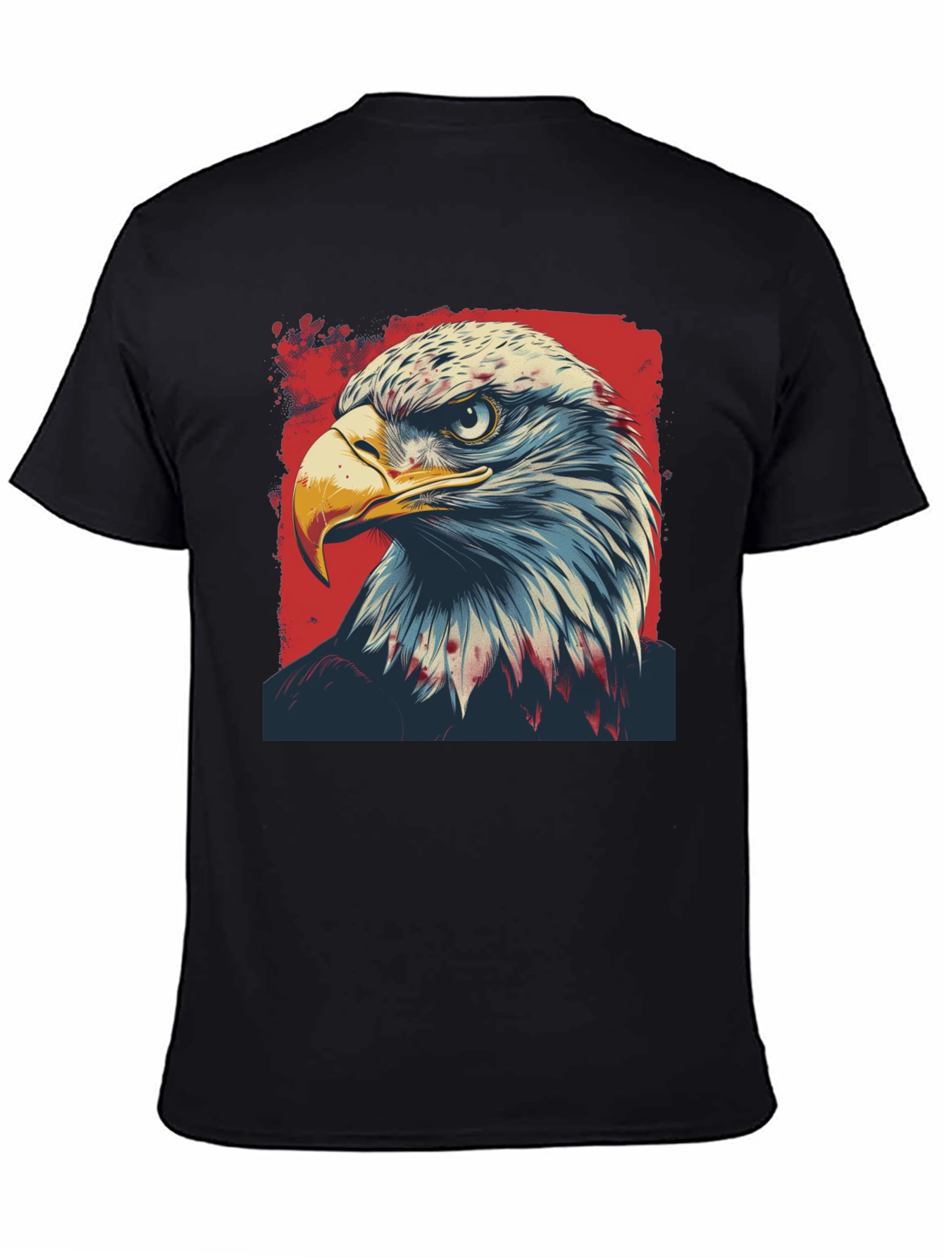 Bald Eagle Graphic Tee - Patriotic USA Pride - 4