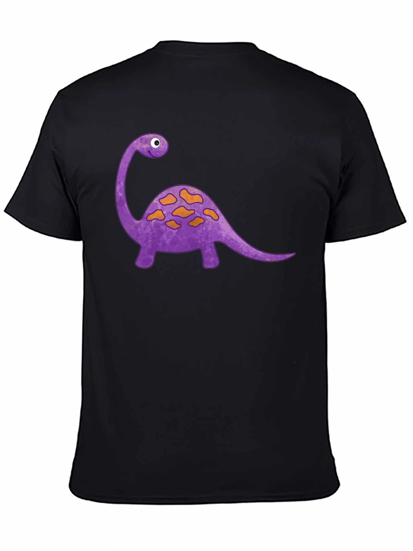 Black Dino Graphic Tee - Black Short Sleeve Shirt view 4