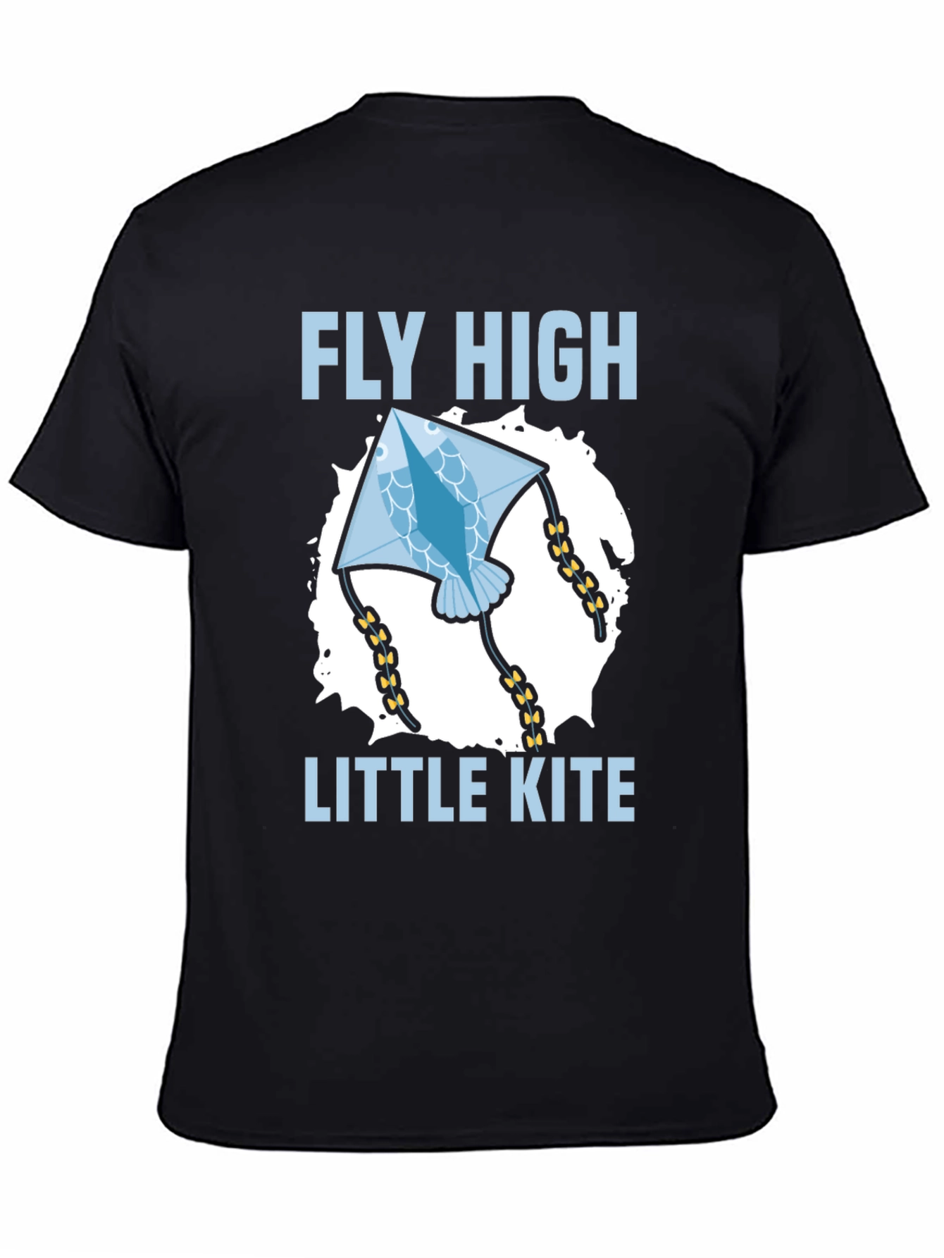Black Fly High Little Kite T-Shirt view 4