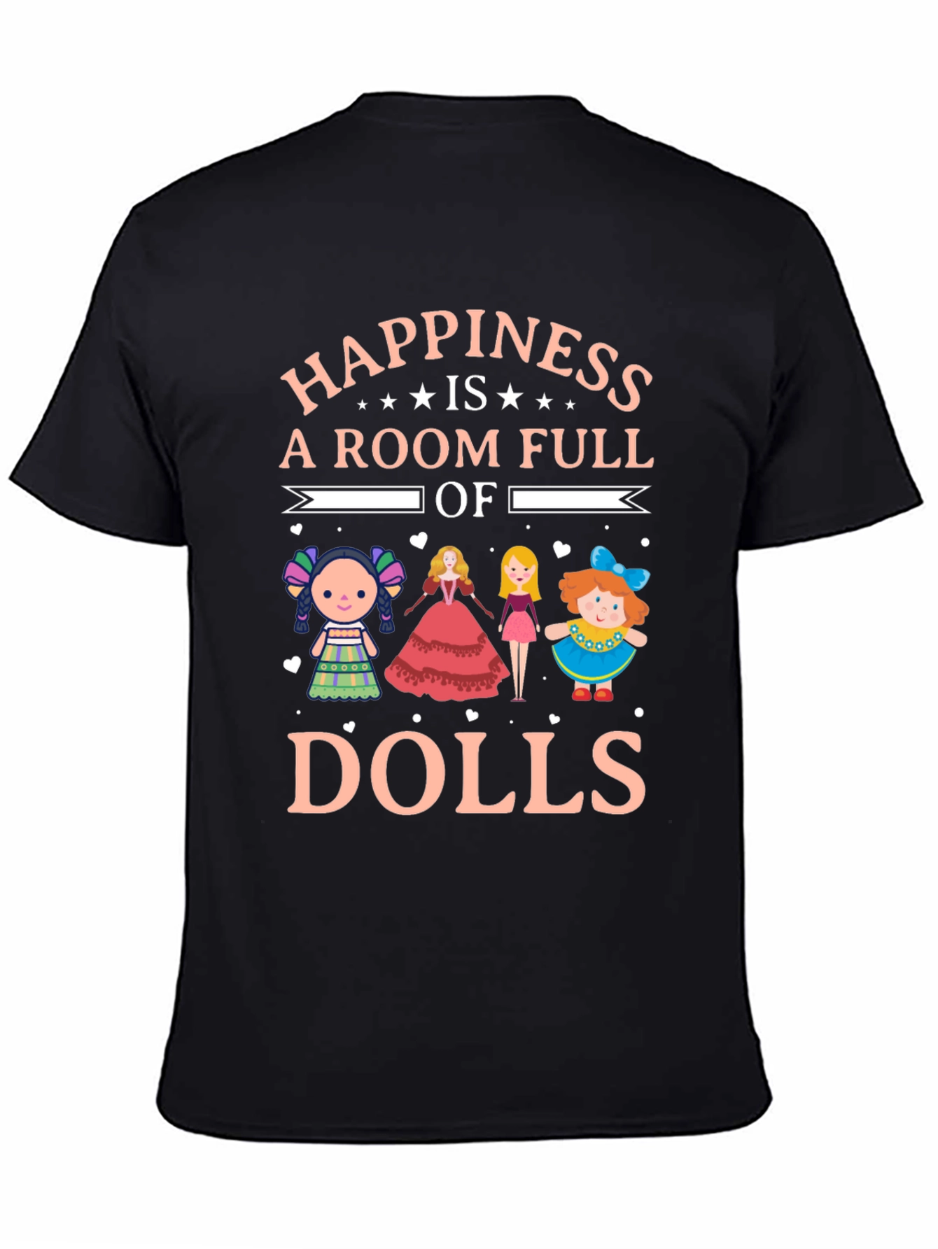 Black Happiness is Dolls T-Shirt view 4