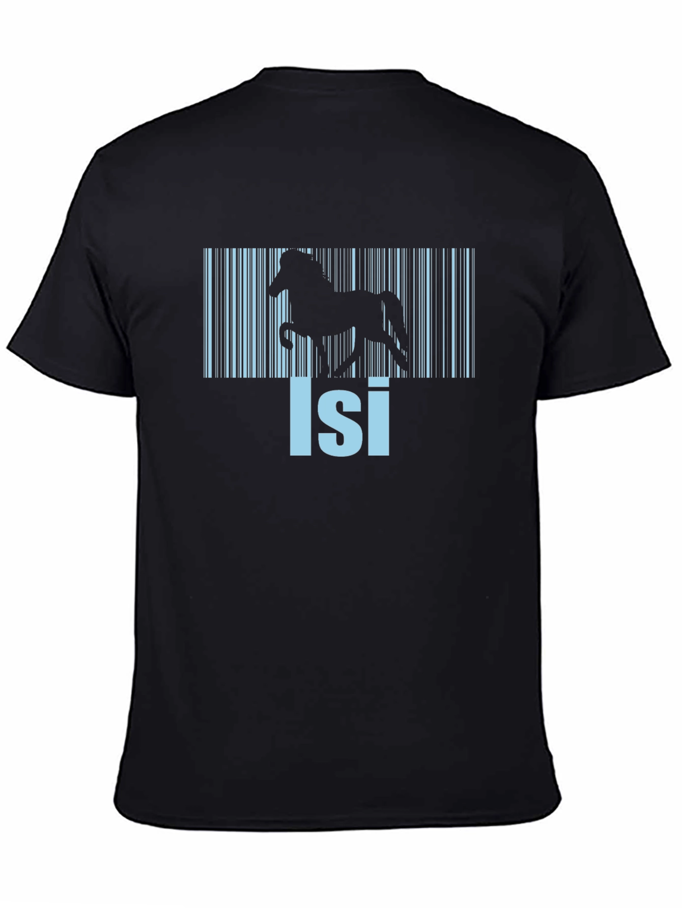 Horse Barcode T-Shirt - Isi - 4