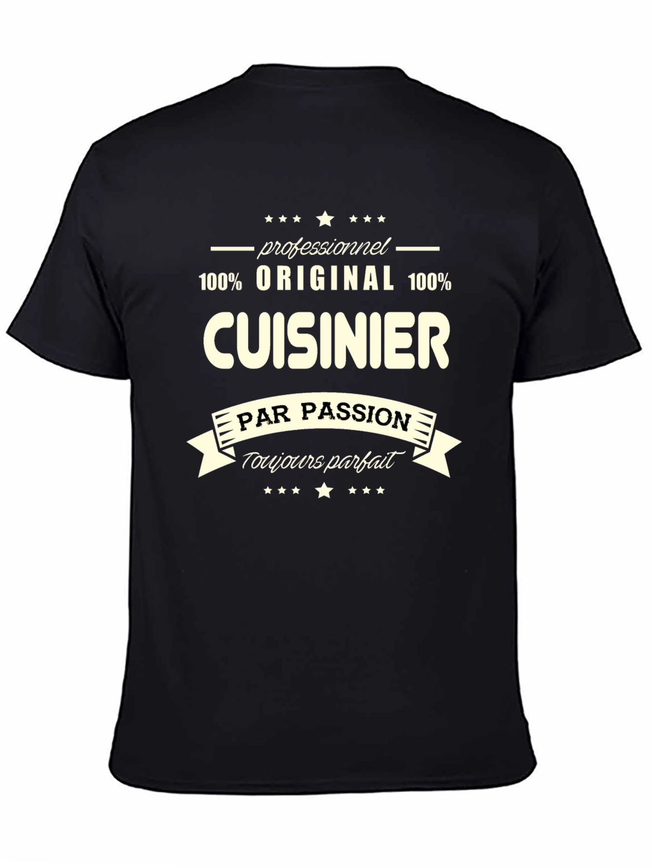 Cuisinier T-Shirt - Professional Chef Tee - 4