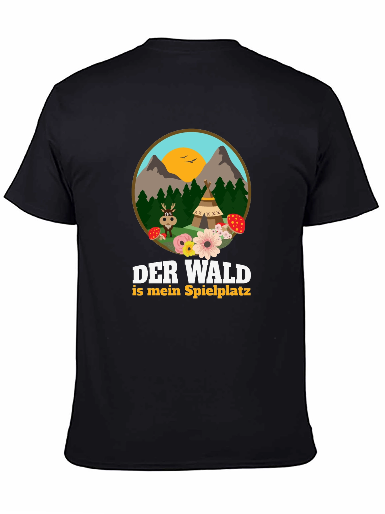 Nature Lover T-Shirt - "Der Wald ist mein Spielplatz" - 4