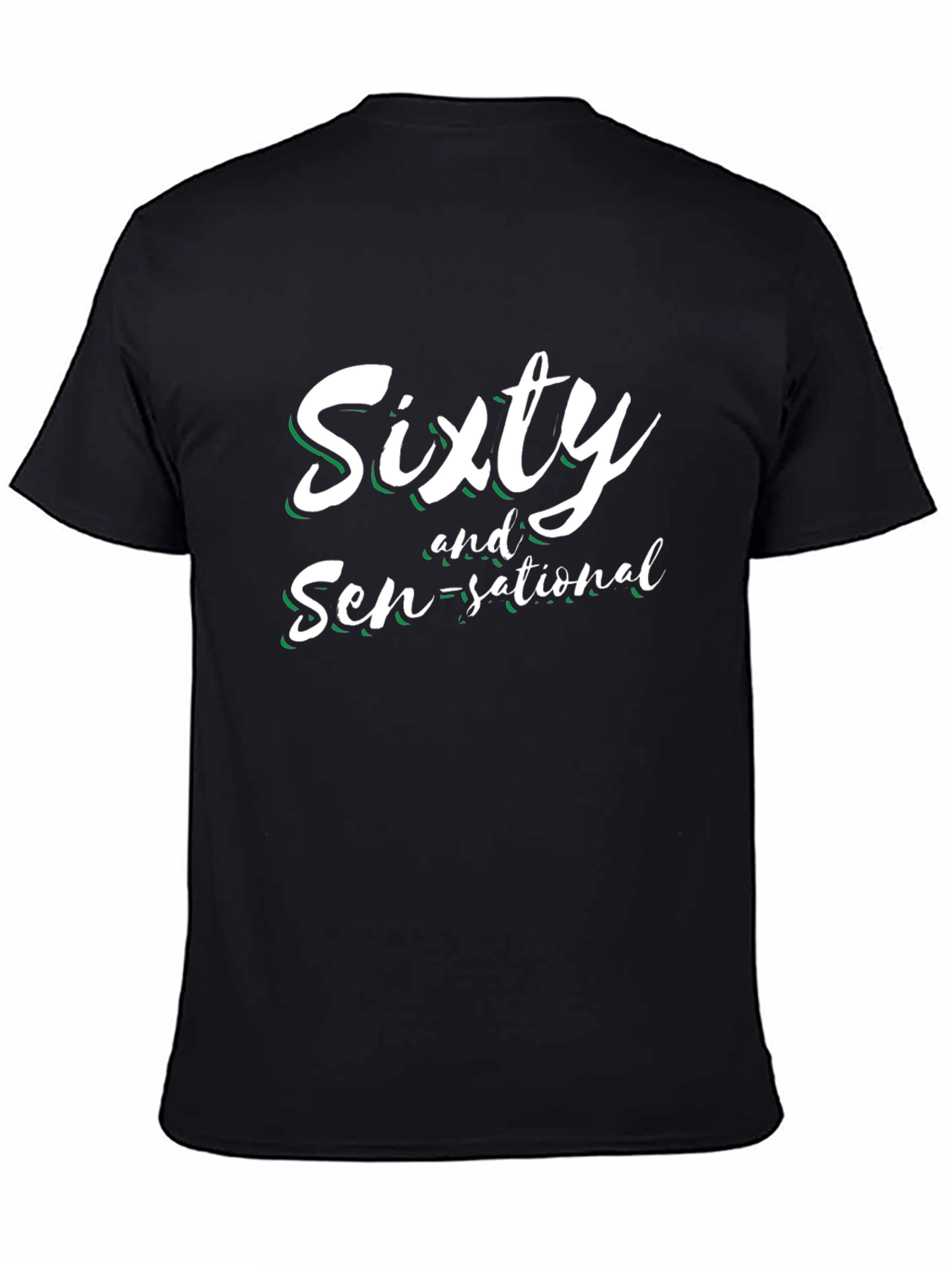 Black Sixty and Sen-sational Black Graphic Tee view 4