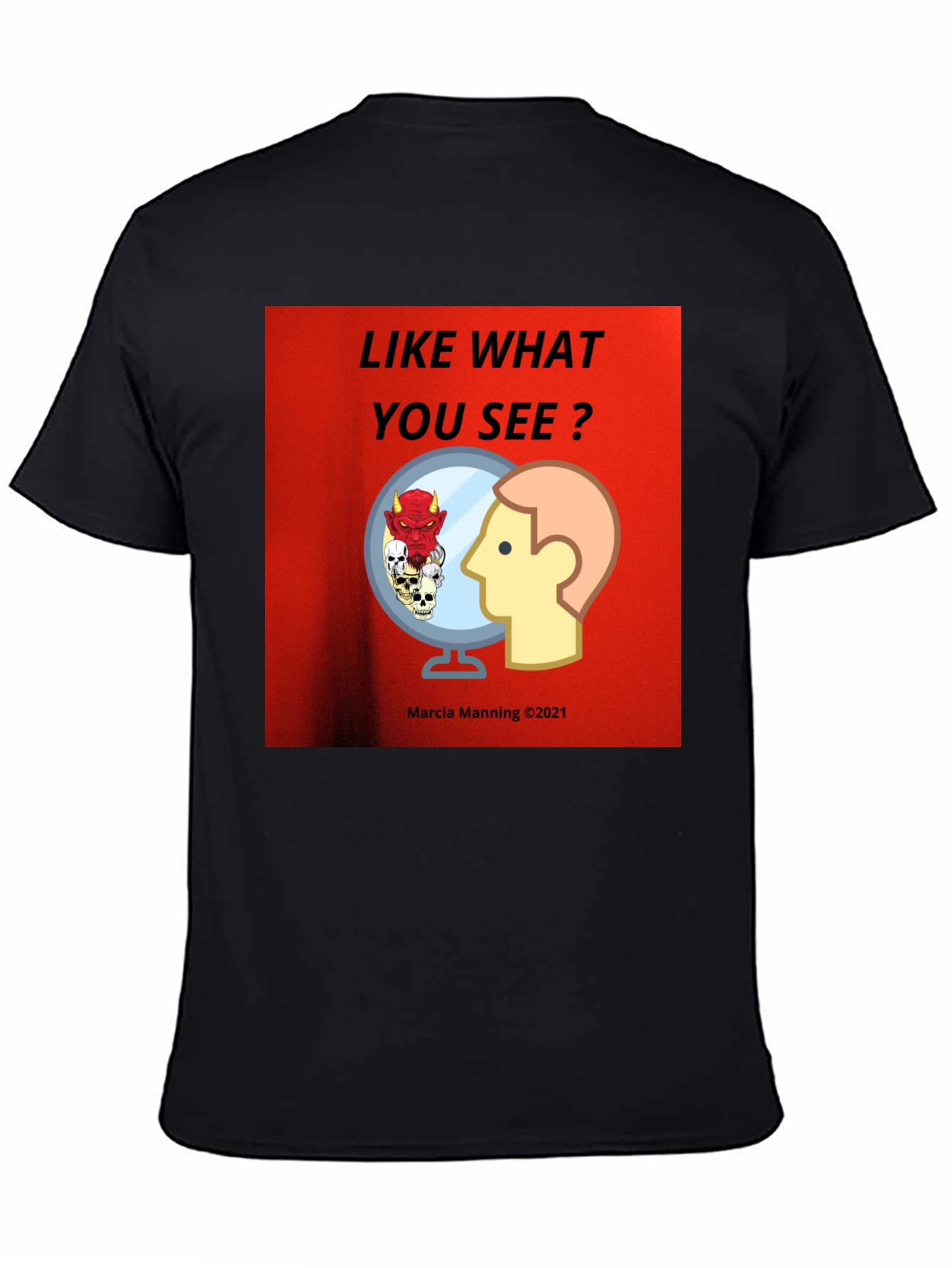 Black Like What You See? Graphic Tee view 4