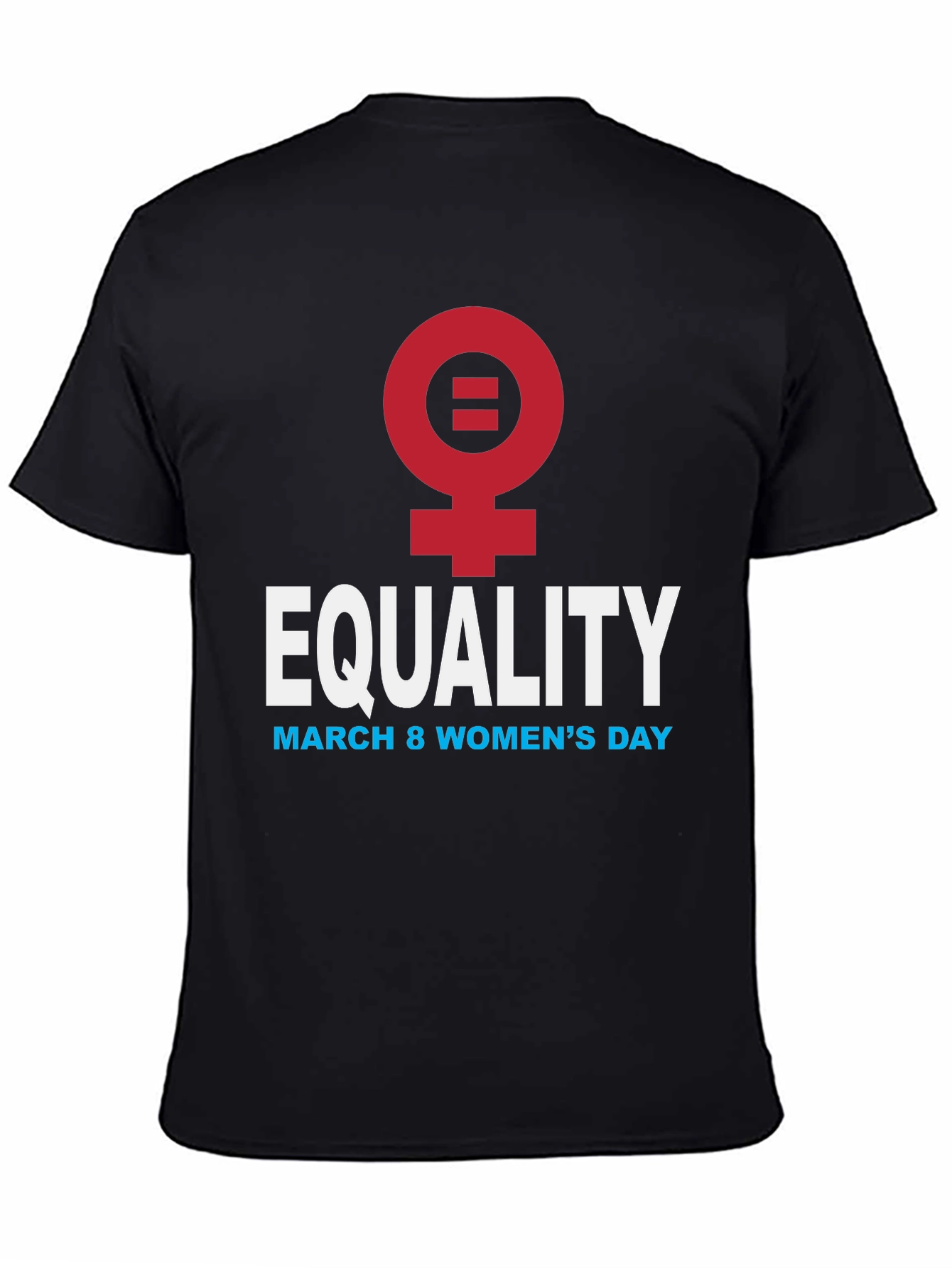 Black Equality Women's Day T-Shirt view 4
