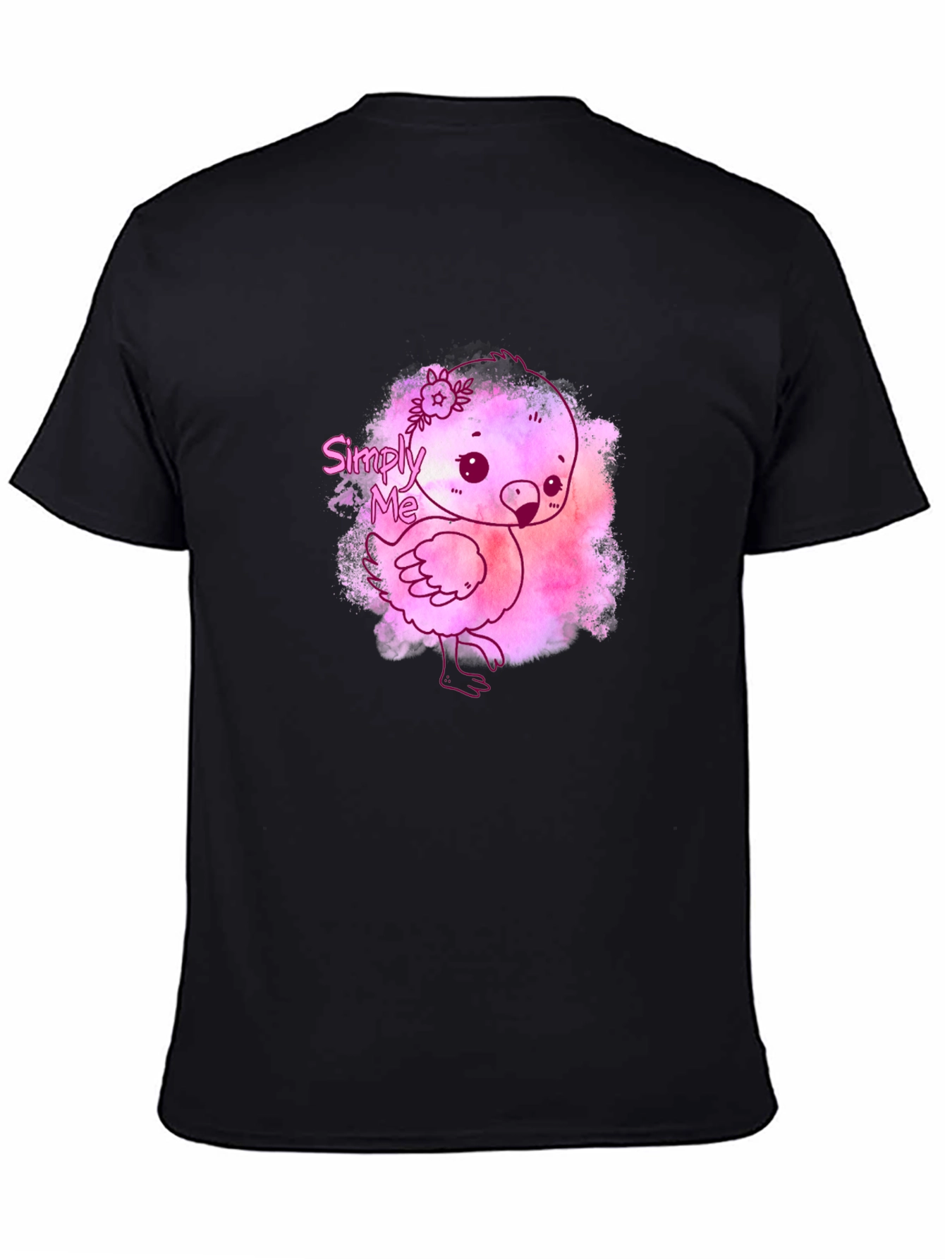 Black Simply Me Chick Tee - Black view 4