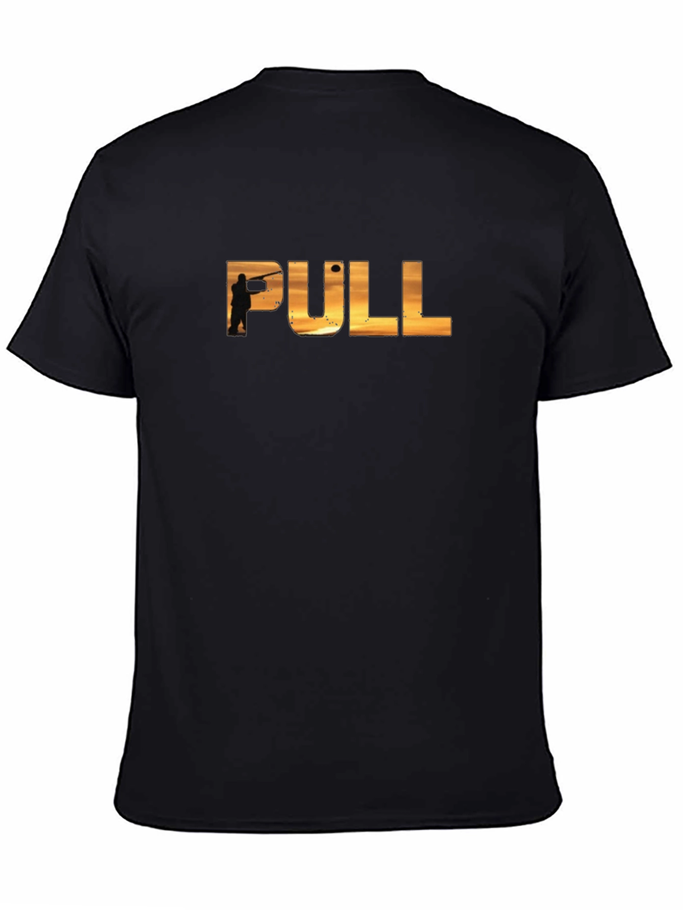 Black Pull Shooting T-Shirt - Clay Target Shooting Shirt view 4