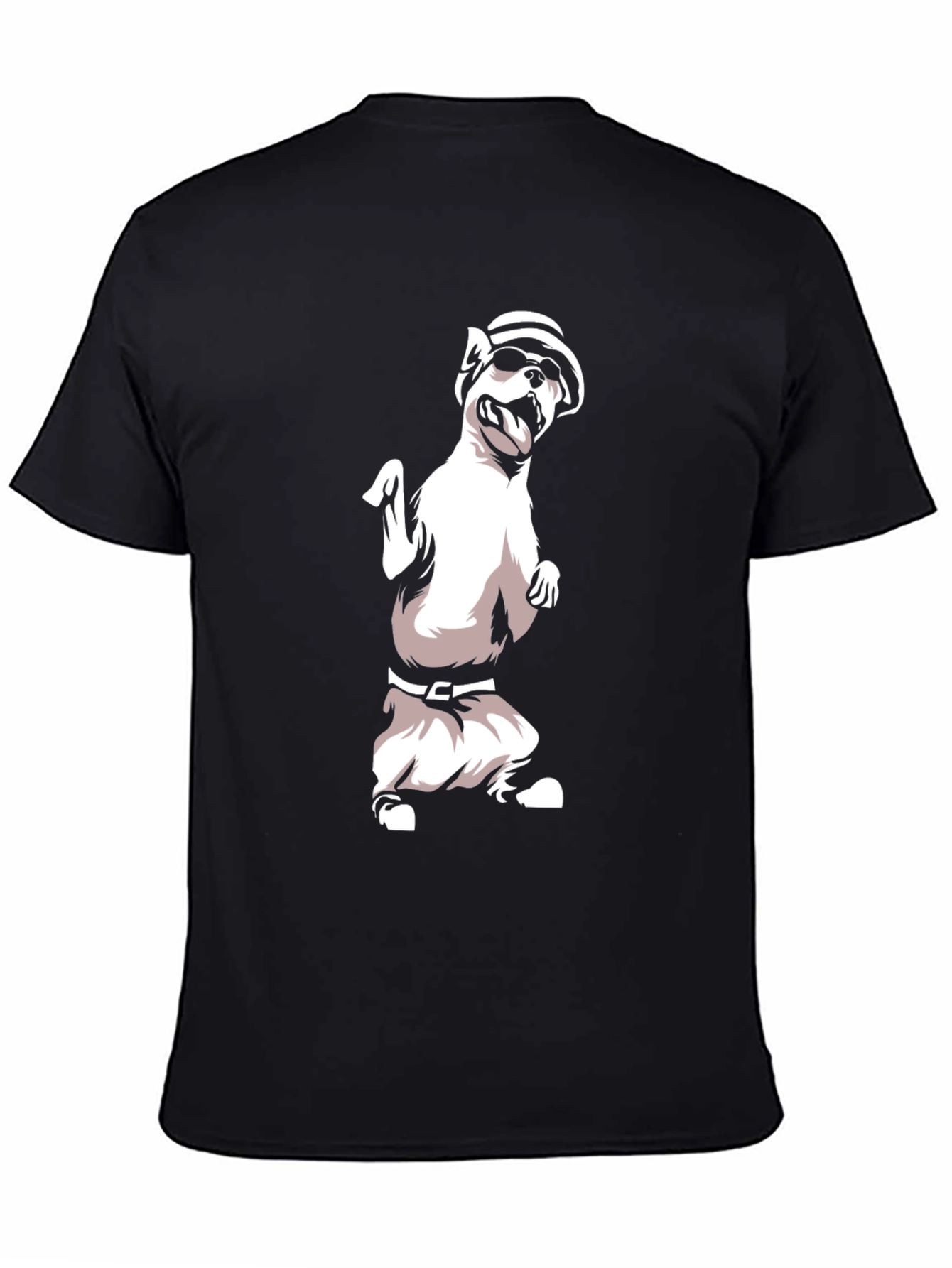 Black Dog Gangster Graphic Tee view 4