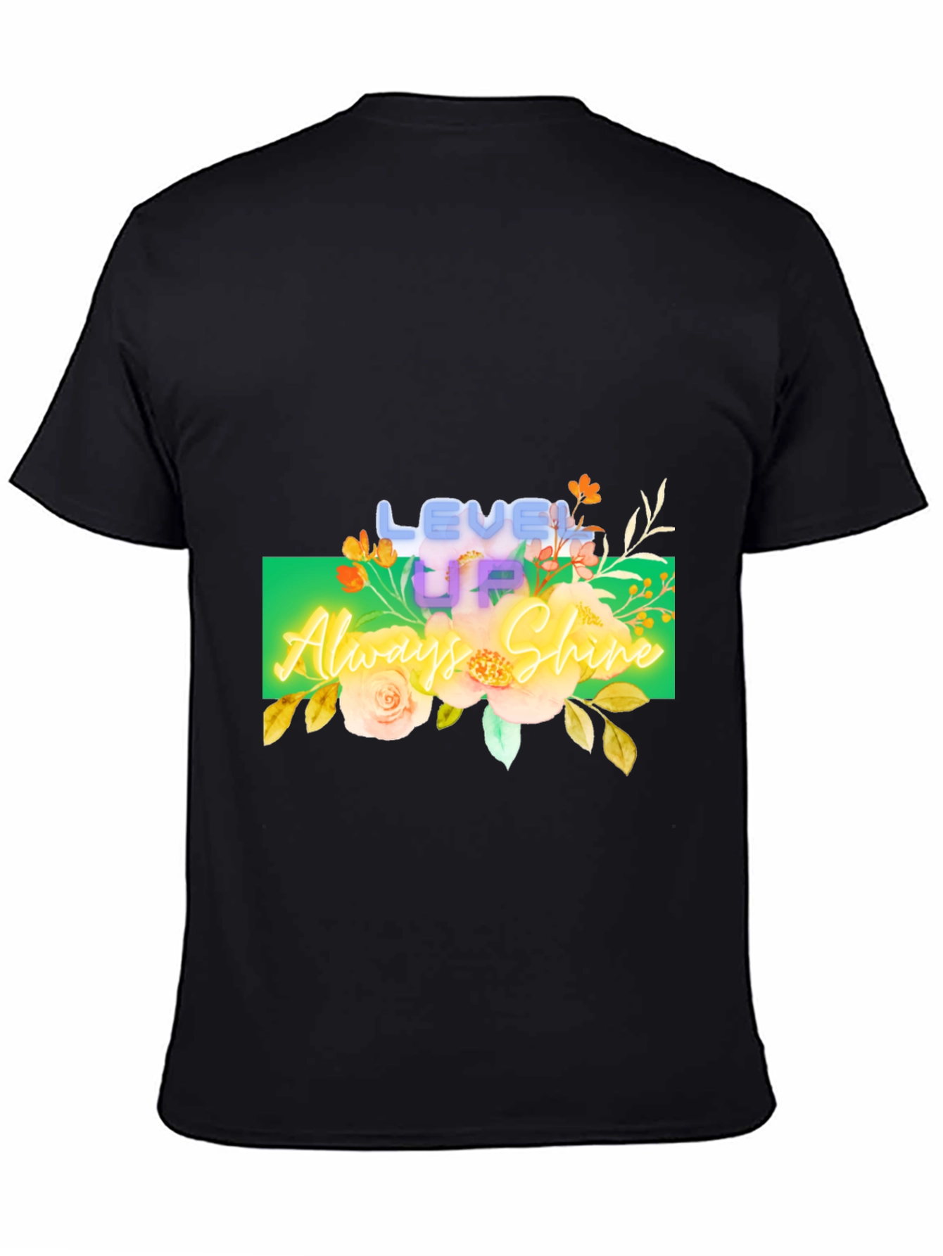 Black Level Up Always Shine Graphic T-Shirt view 4