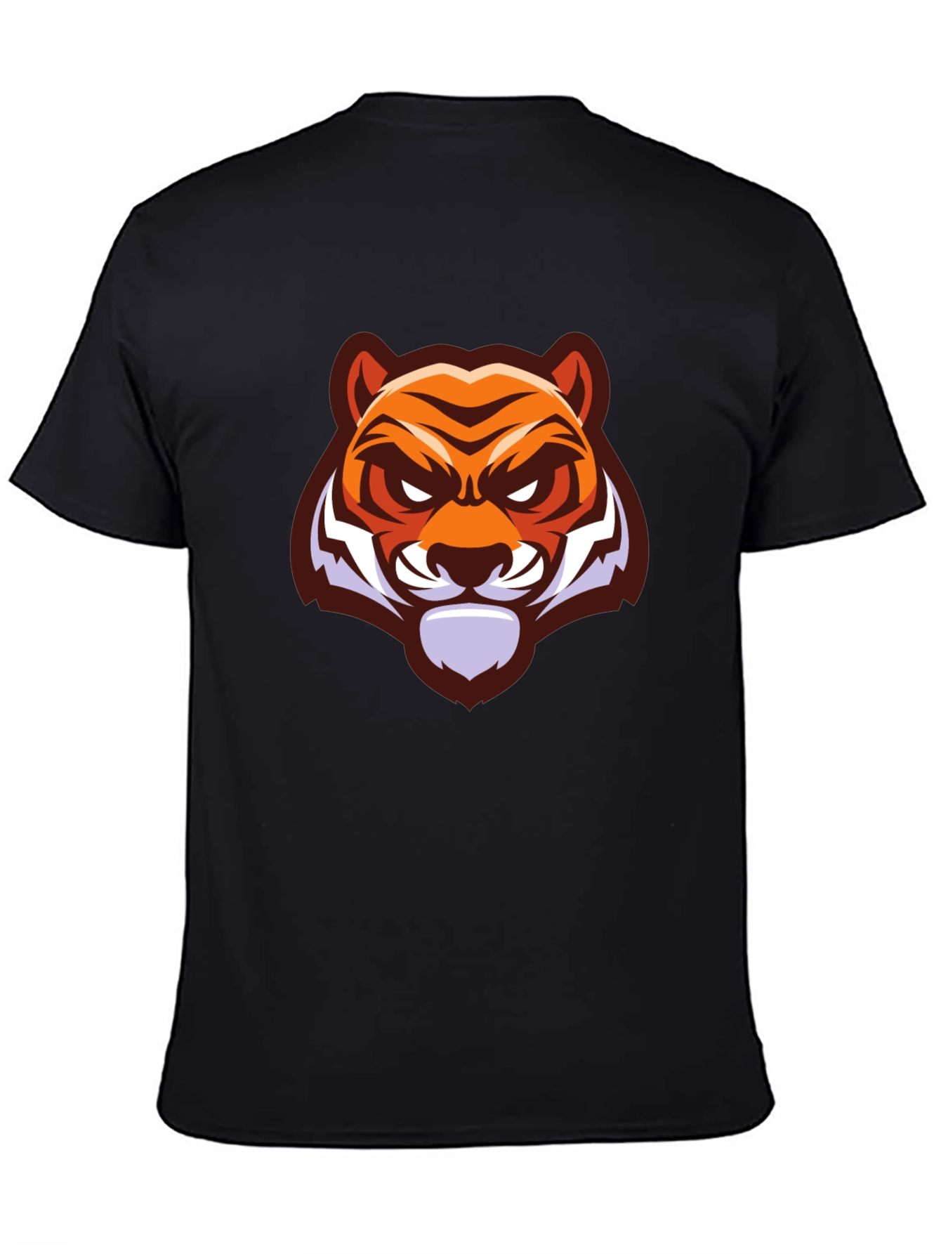 Black Black Tiger Graphic T-Shirt view 4