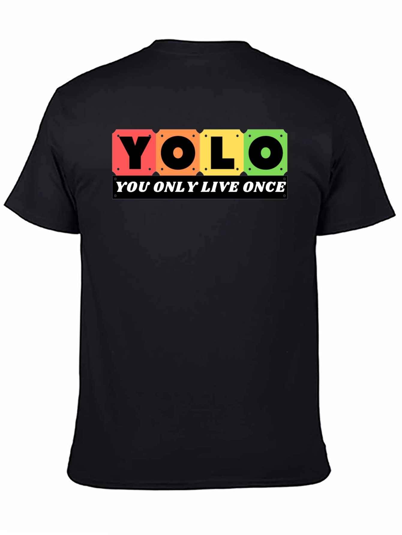 YOLO Graphic Tee - Live Once T-Shirt - 4