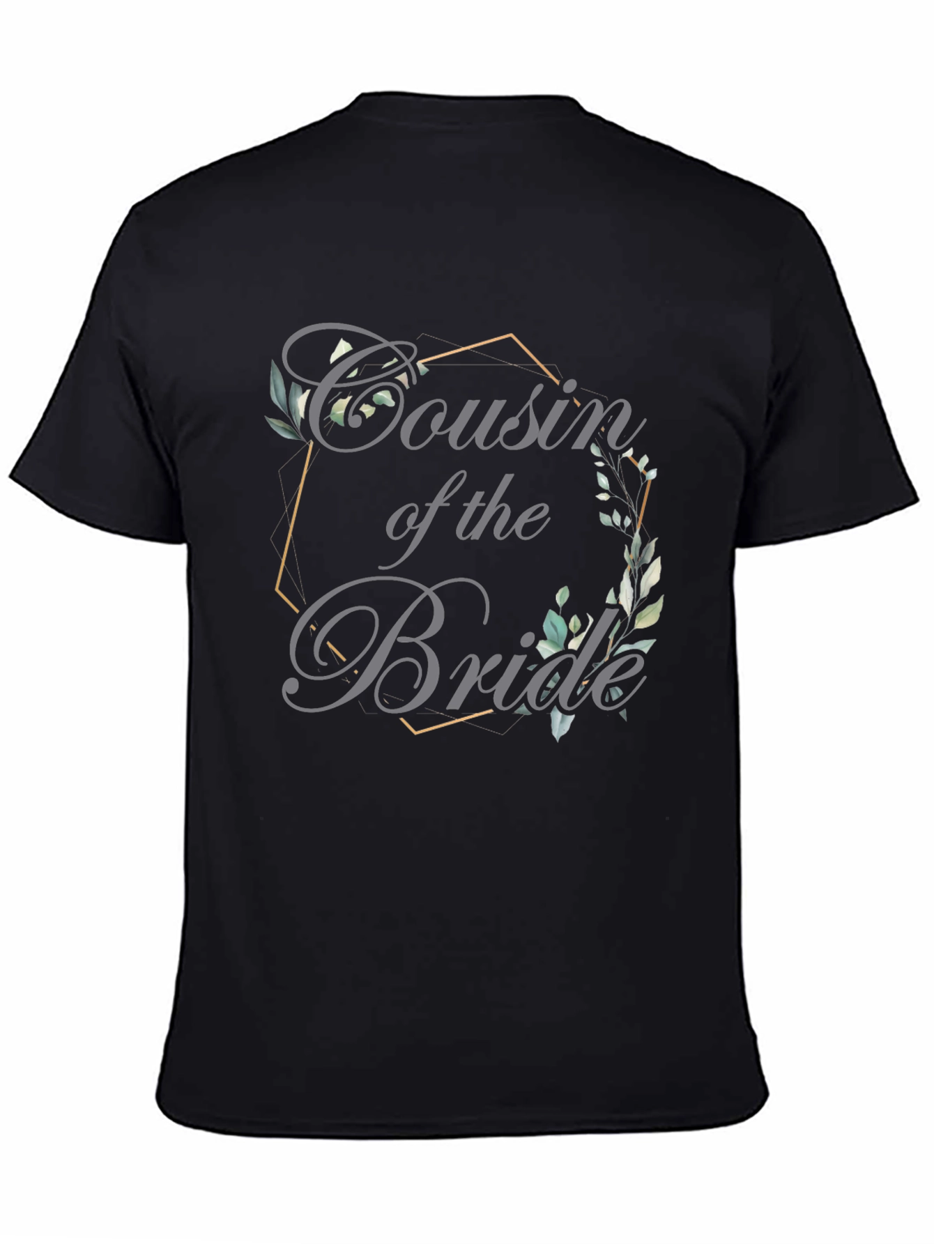 Cousin of the Bride Wedding T-Shirt - 4