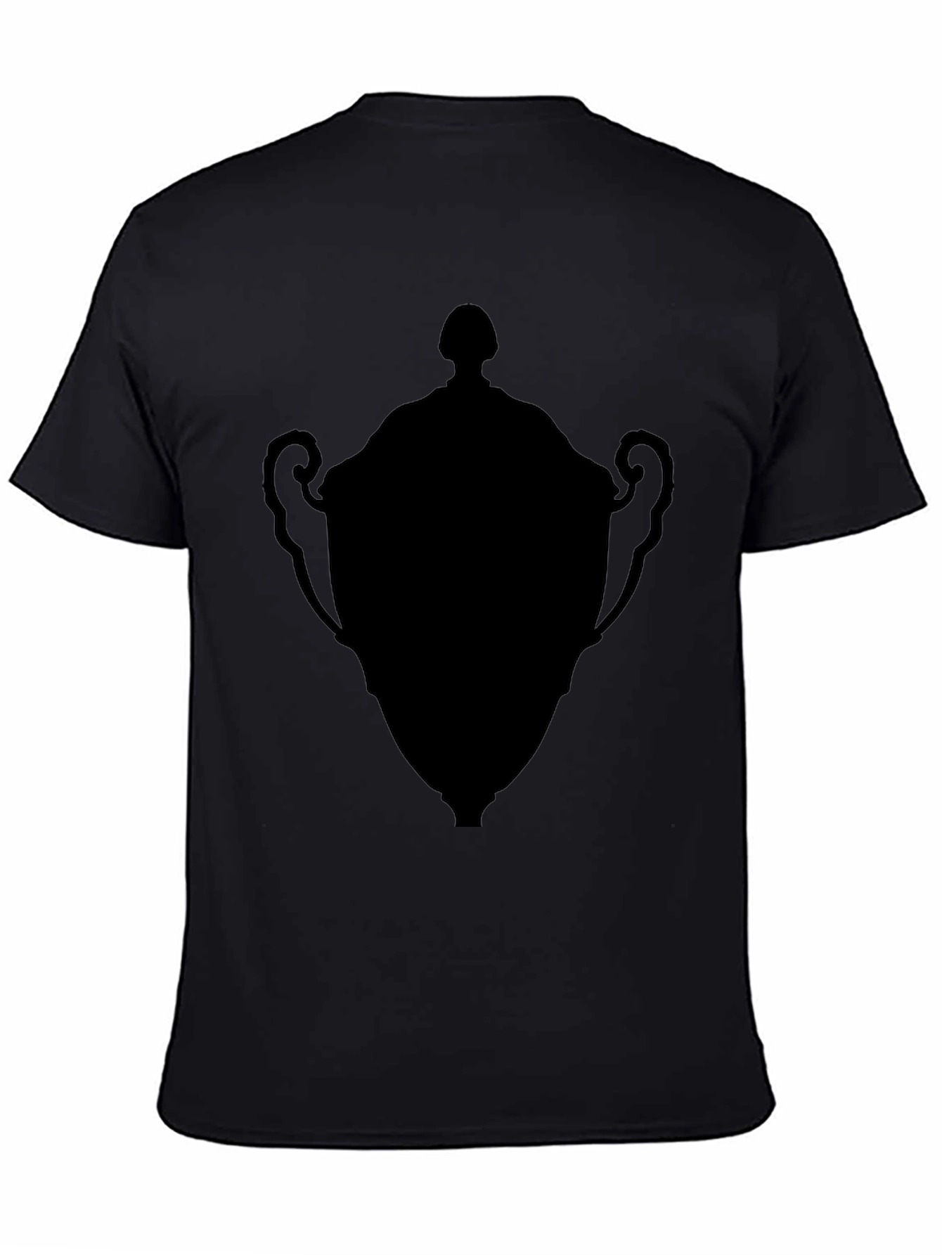 Black Silhouette Trophy Graphic Tee view 4