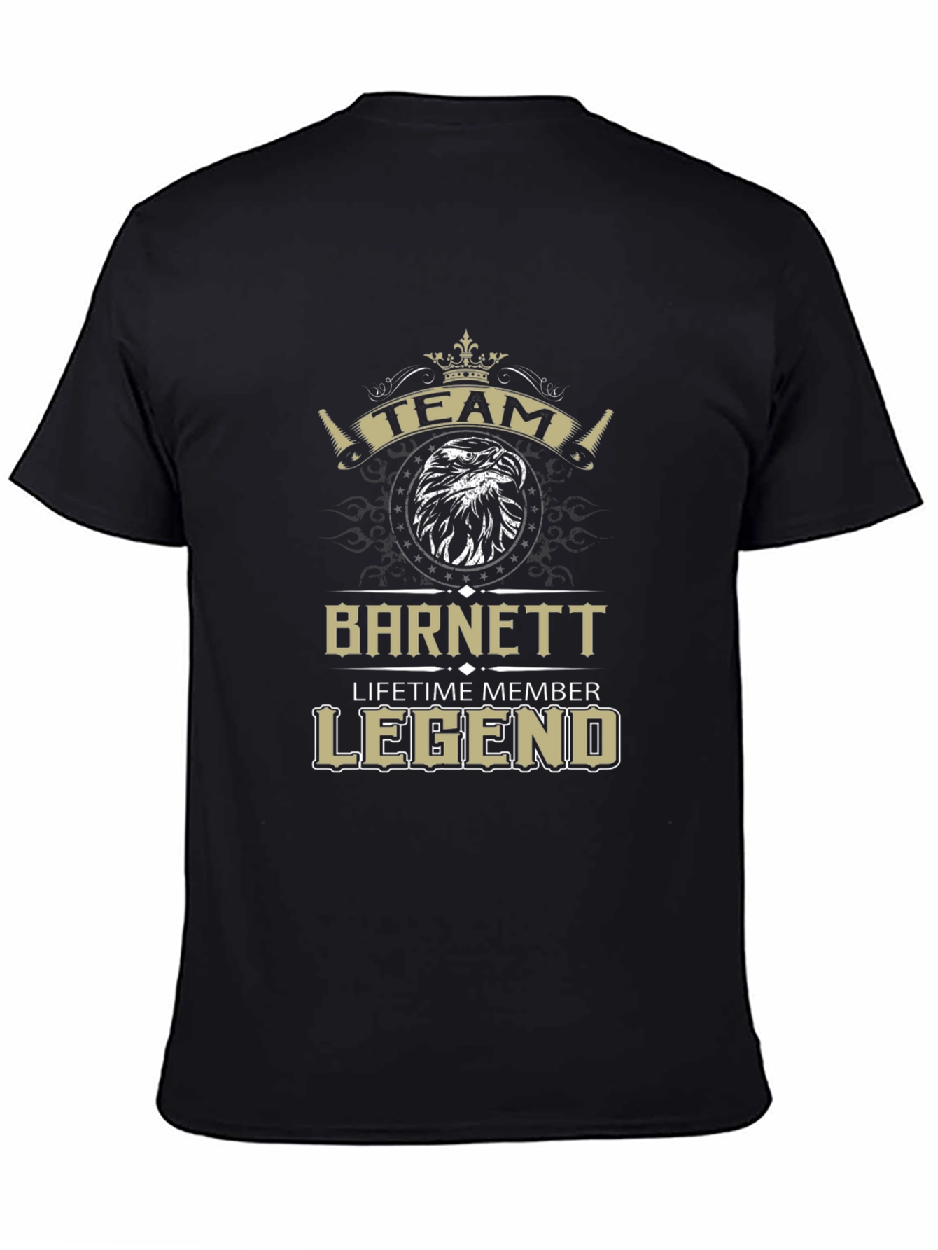 Black Team Barnett Legend T-Shirt view 4