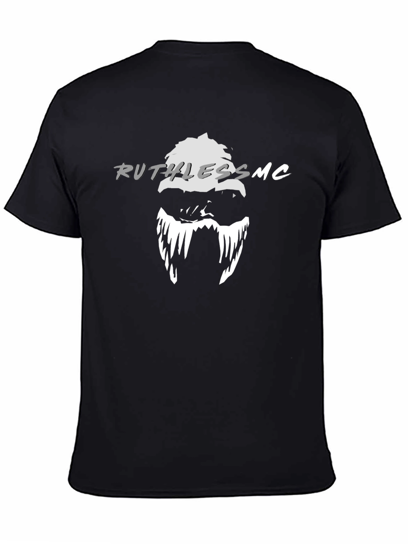 Black Ruthless MC Graphic T-Shirt view 4