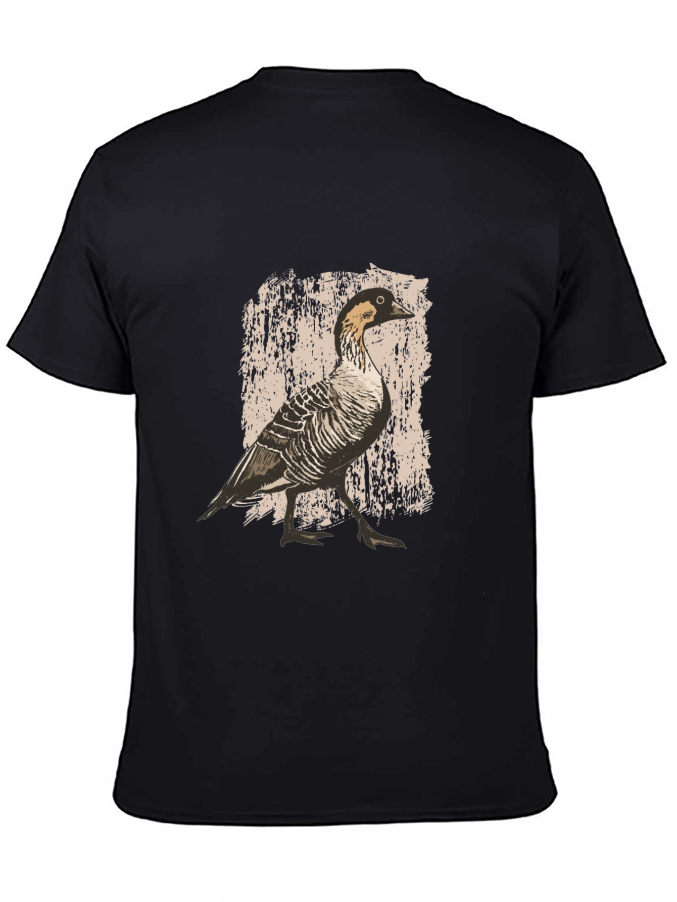 Black Goose Graphic Tee - Men's Black T-Shirt view 4