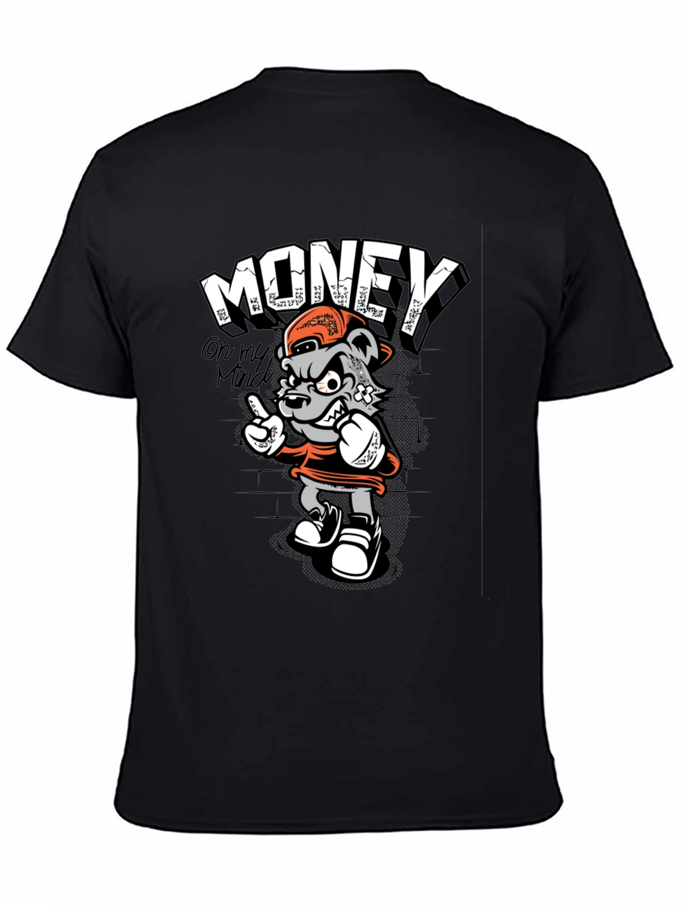 Money on My Mind Graphic Tee - Streetwear Style - 4