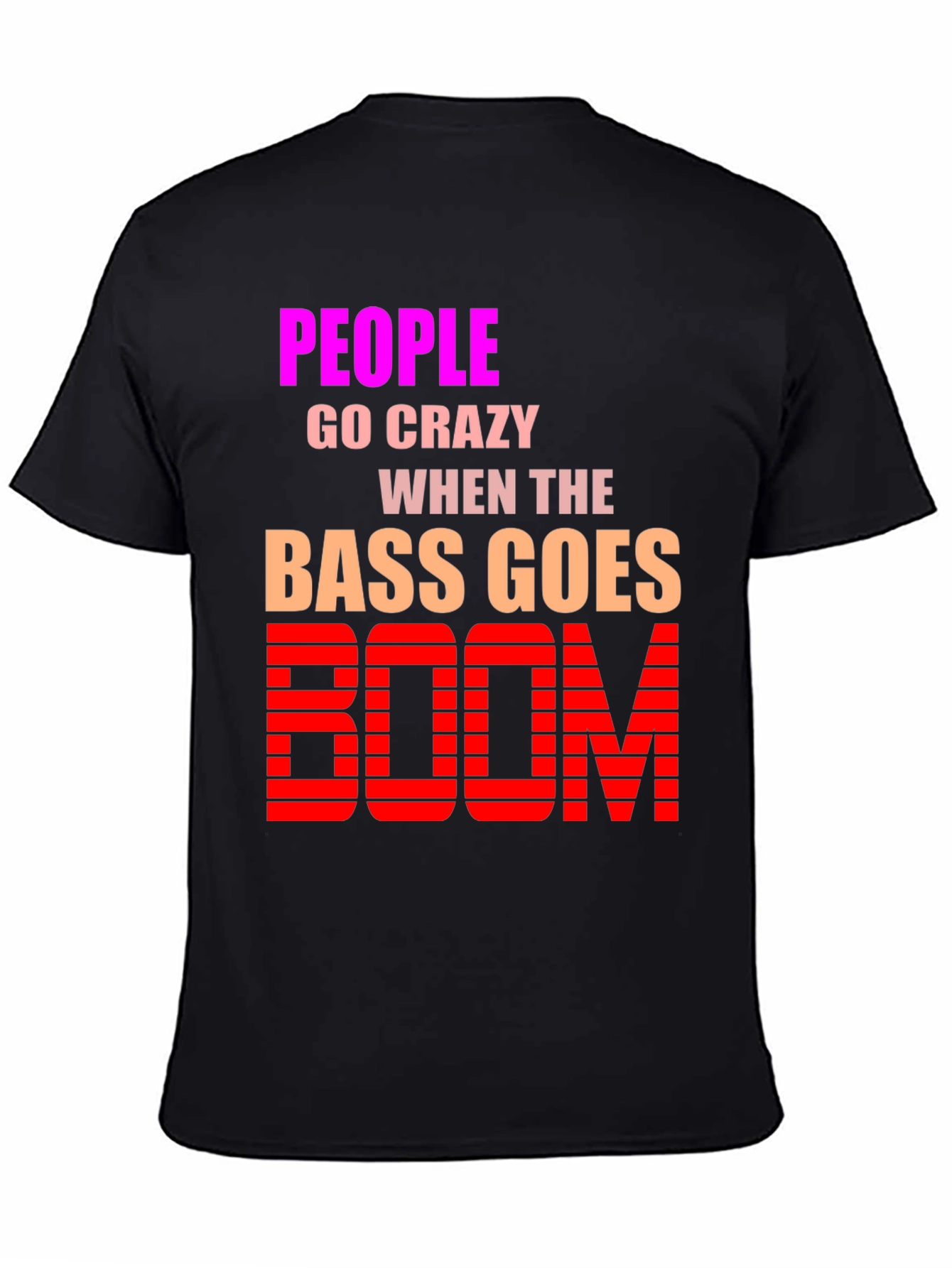 Black Bass Goes Boom Graphic Tee view 4