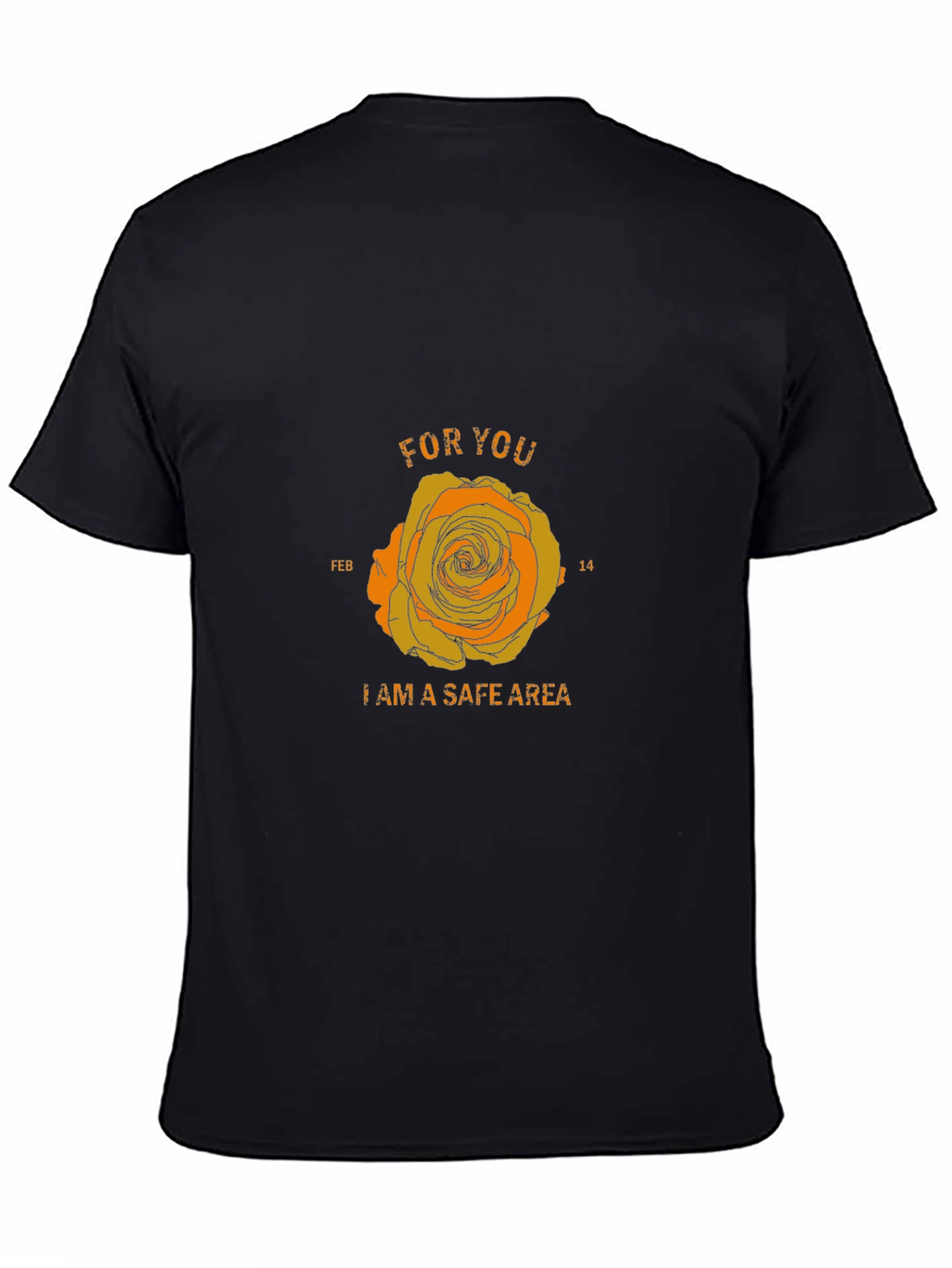 Safe Area Rose Graphic T-Shirt - 4