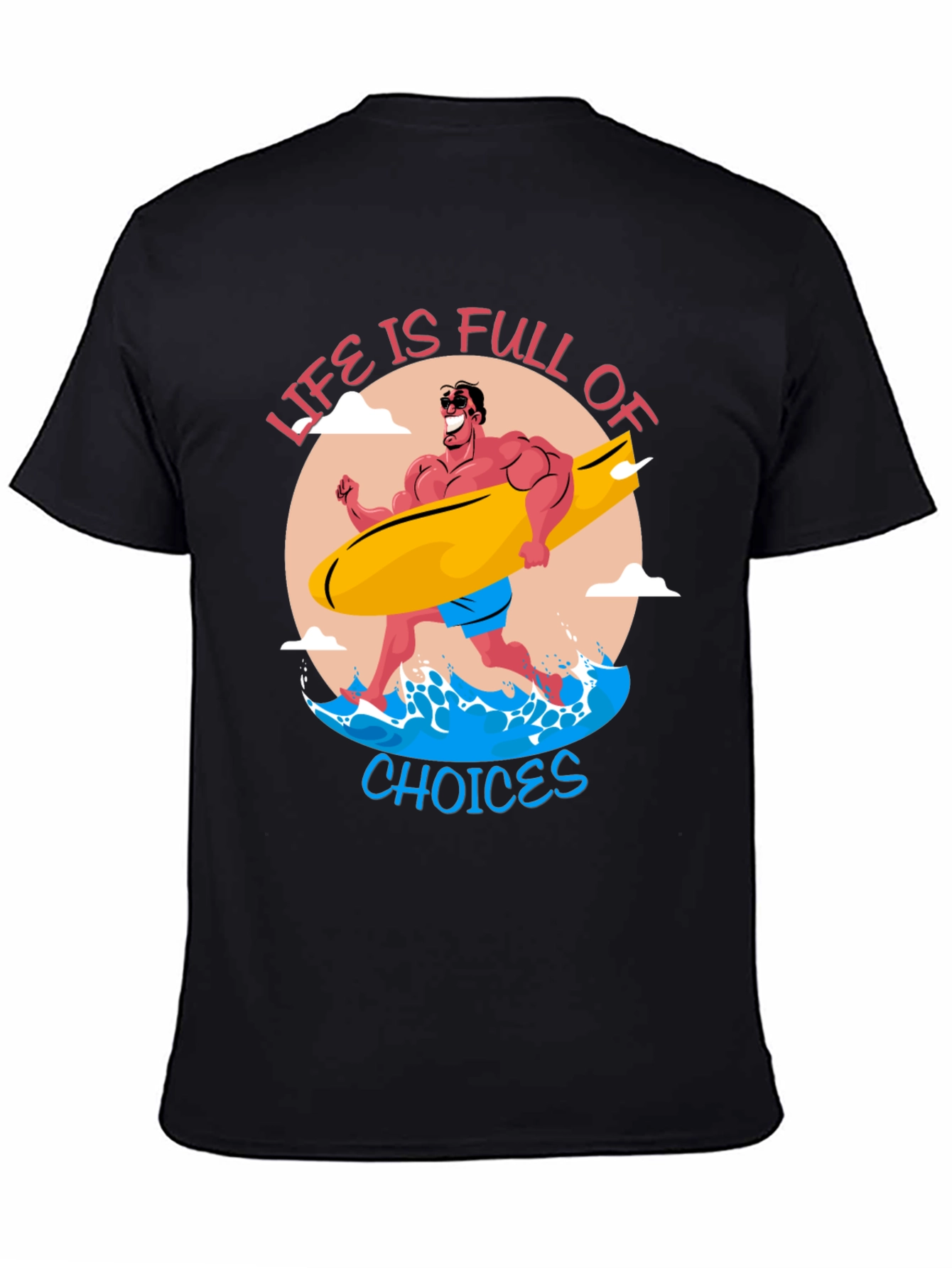 Black Life Is Full Of Choices T-Shirt view 4