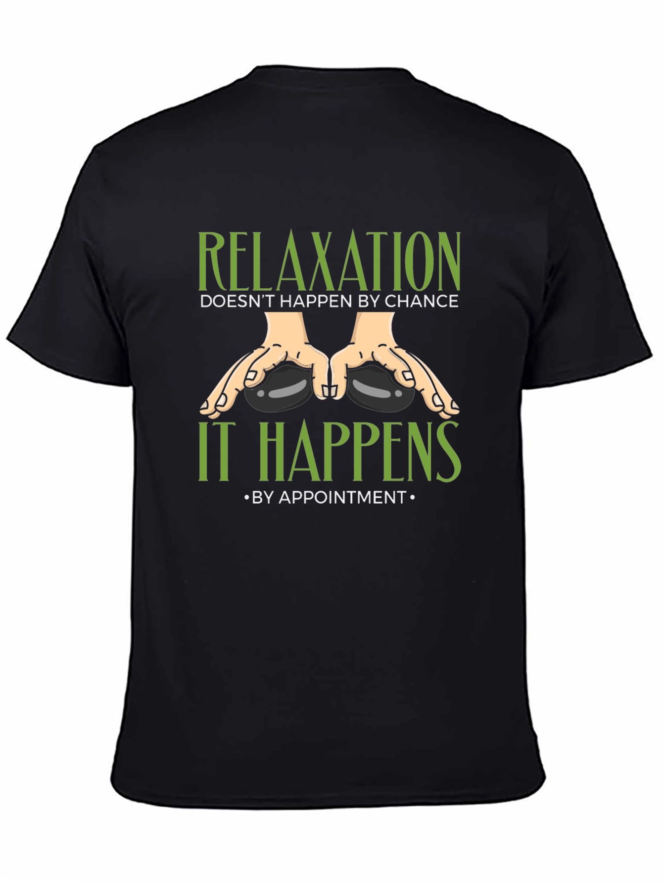 Relaxation Happens Tee - Massage Therapy Shirt - 4