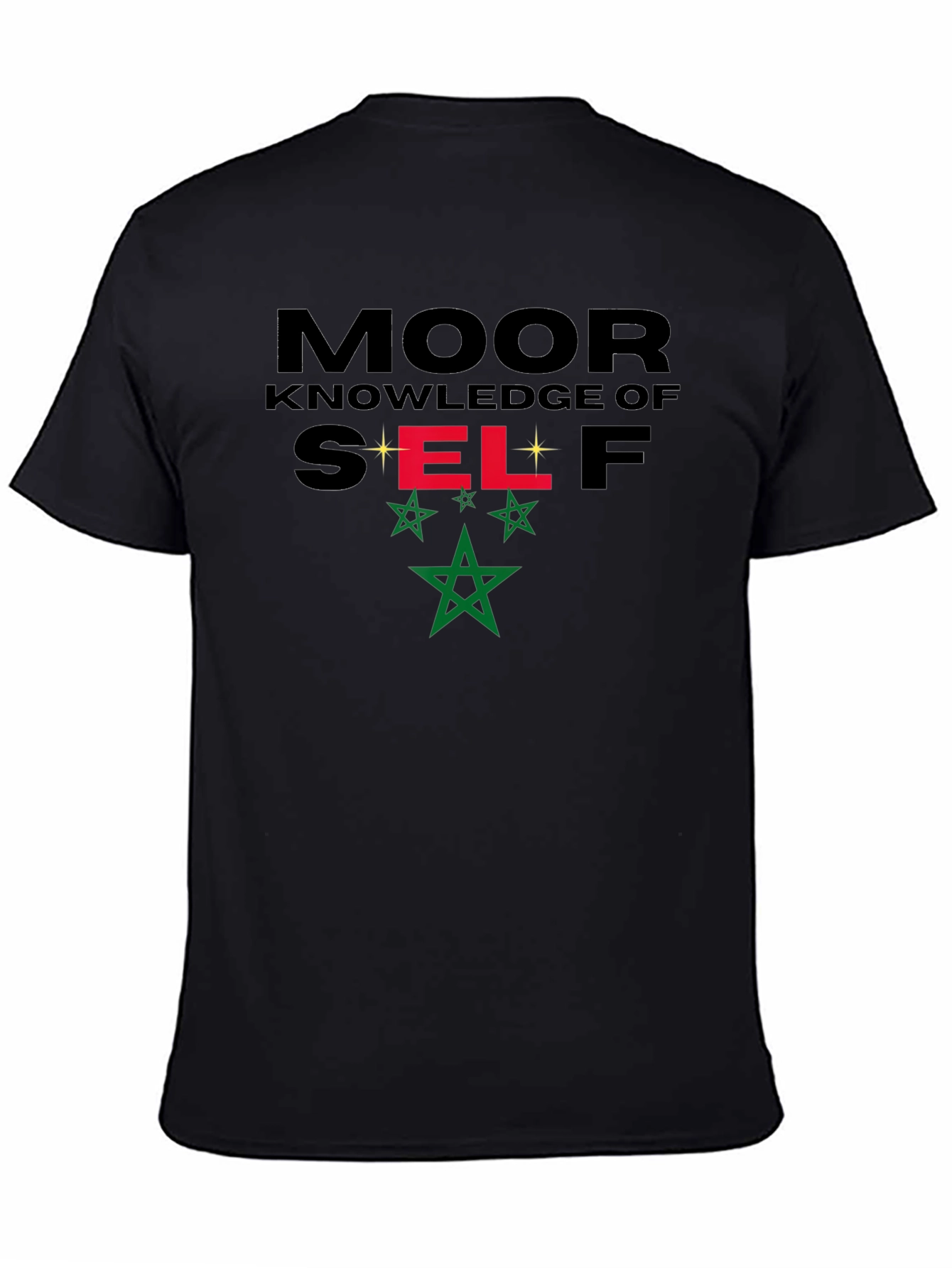 Black Moor Knowledge of Self Graphic T-Shirt view 4