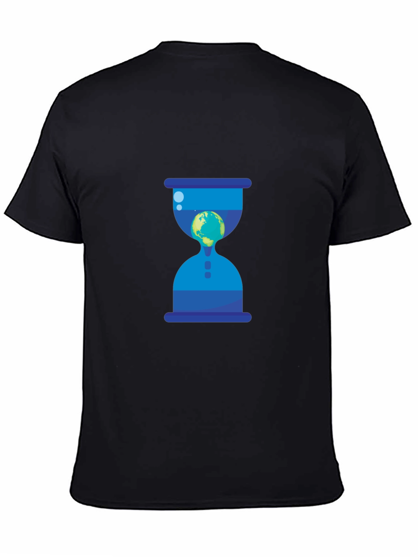 Black Earth Hourglass Graphic Tee - Save the Planet view 4