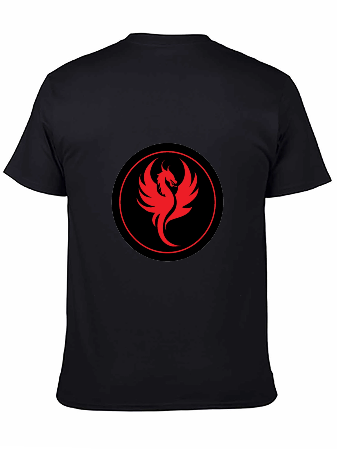 Black Phoenix Graphic Black Tee view 4
