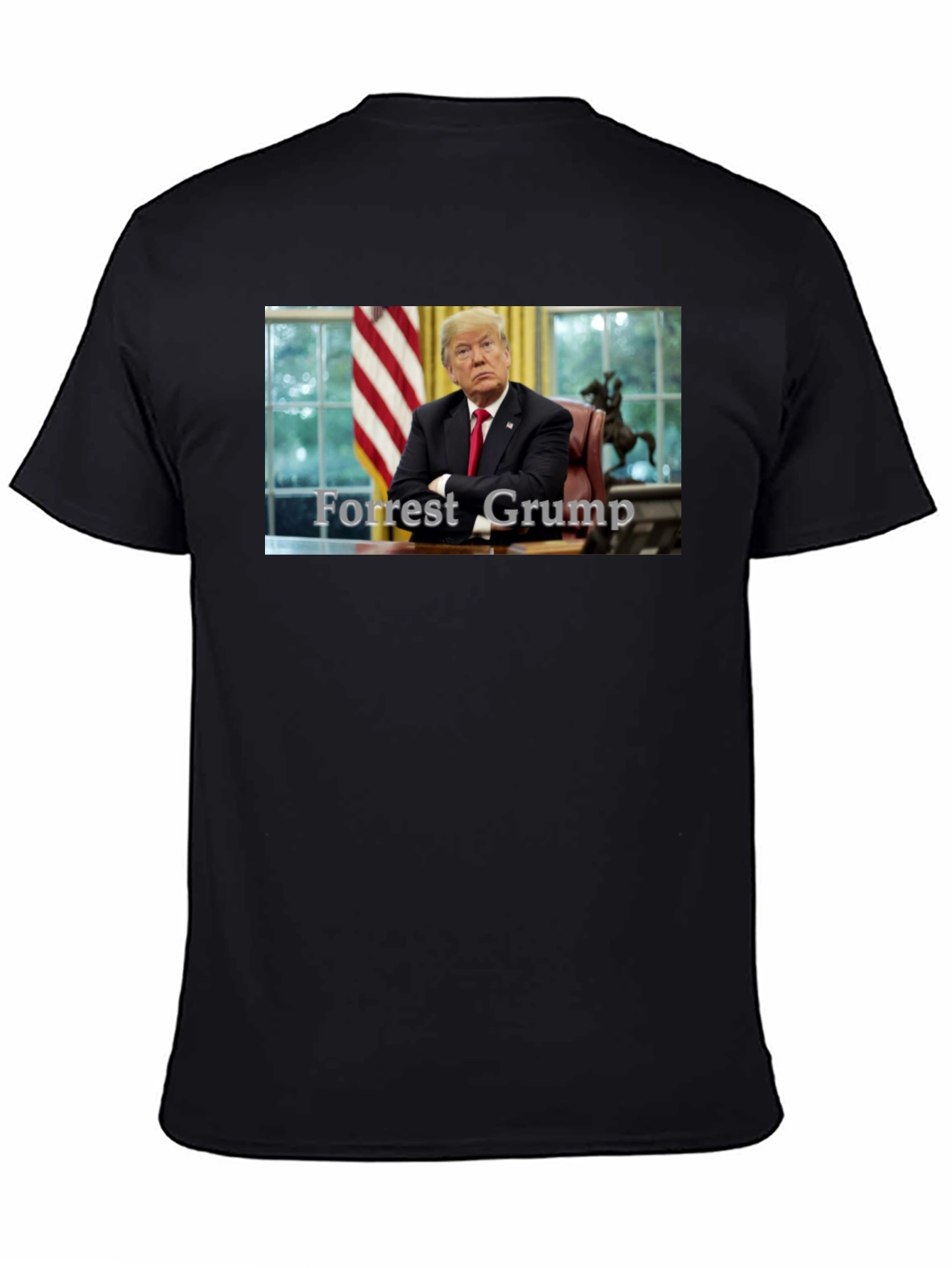 Black Forrest Grump T-Shirt - Political Humor Tee view 4