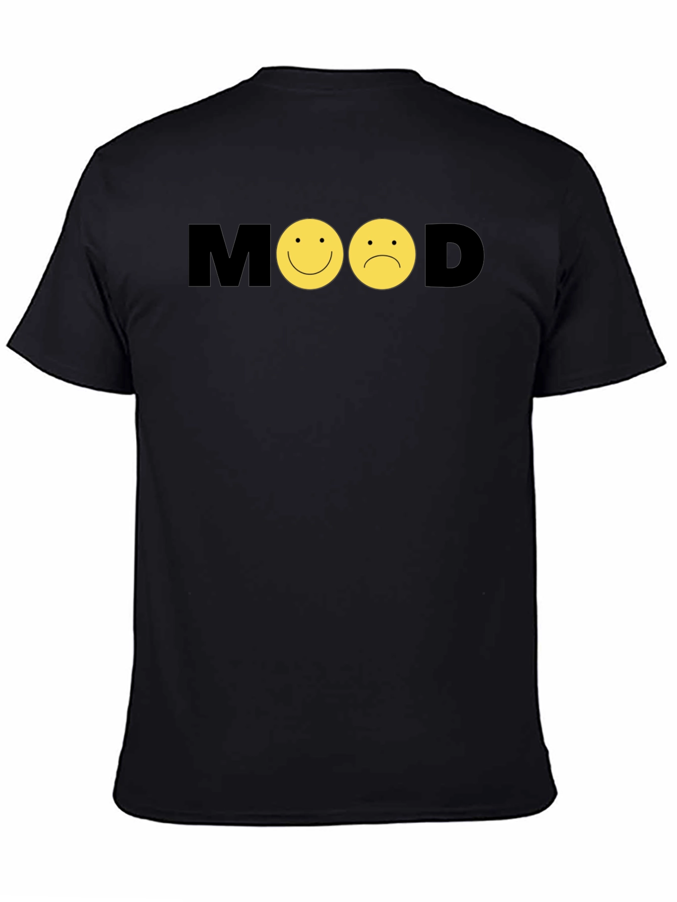 Black Mood Graphic Tee - Express Yourself! view 4