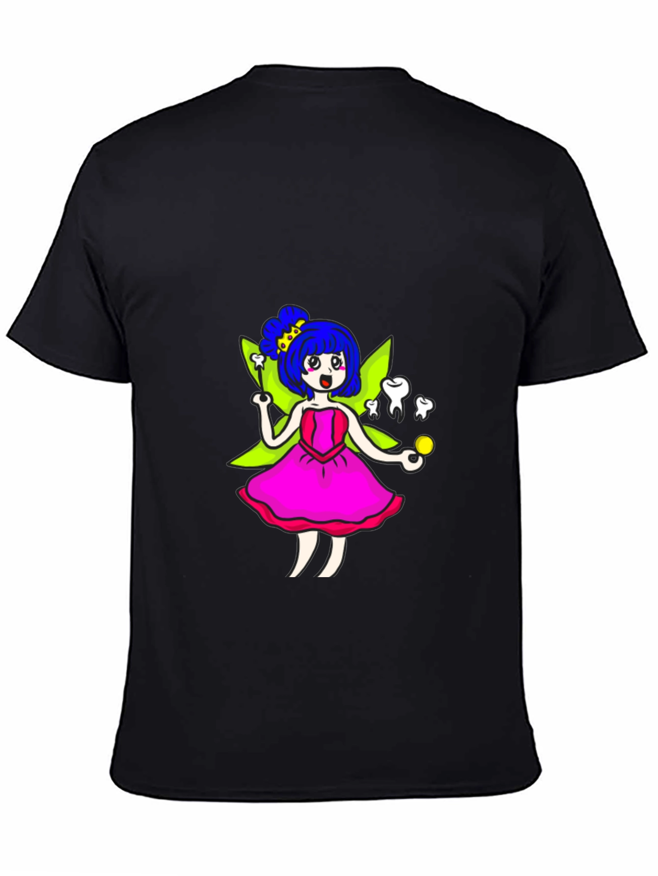 Tooth Fairy T-Shirt - Whimsical Cartoon Graphic Tee - 4